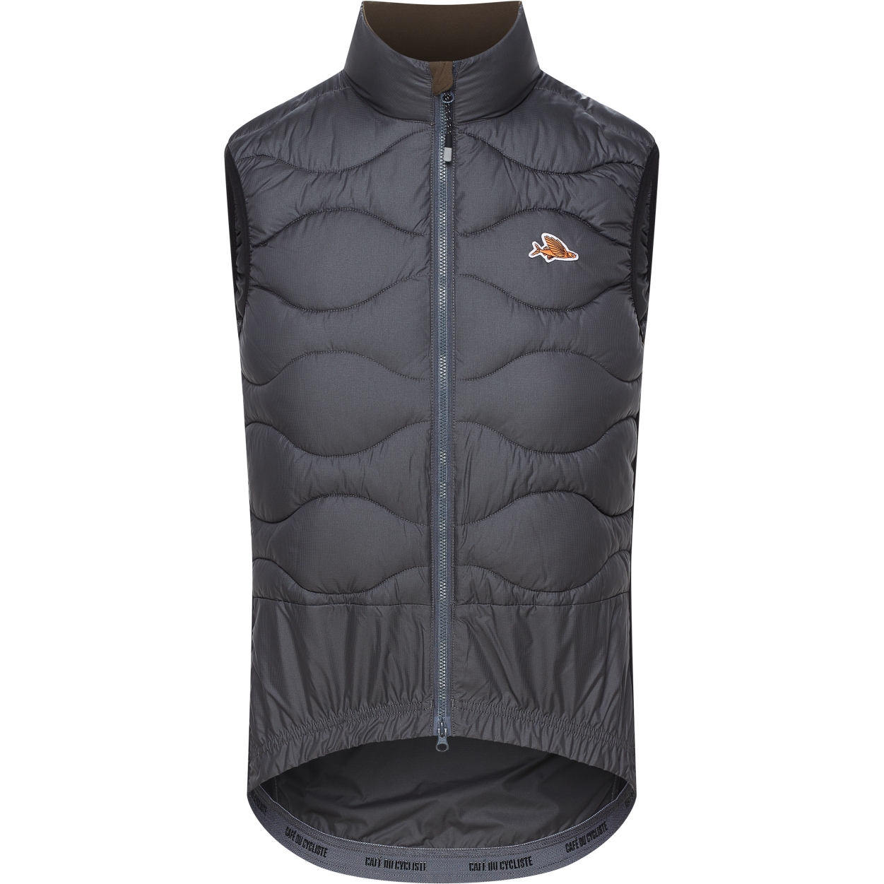 Кафе для велосипедисток Alexia в жилете унисекс - антрацит