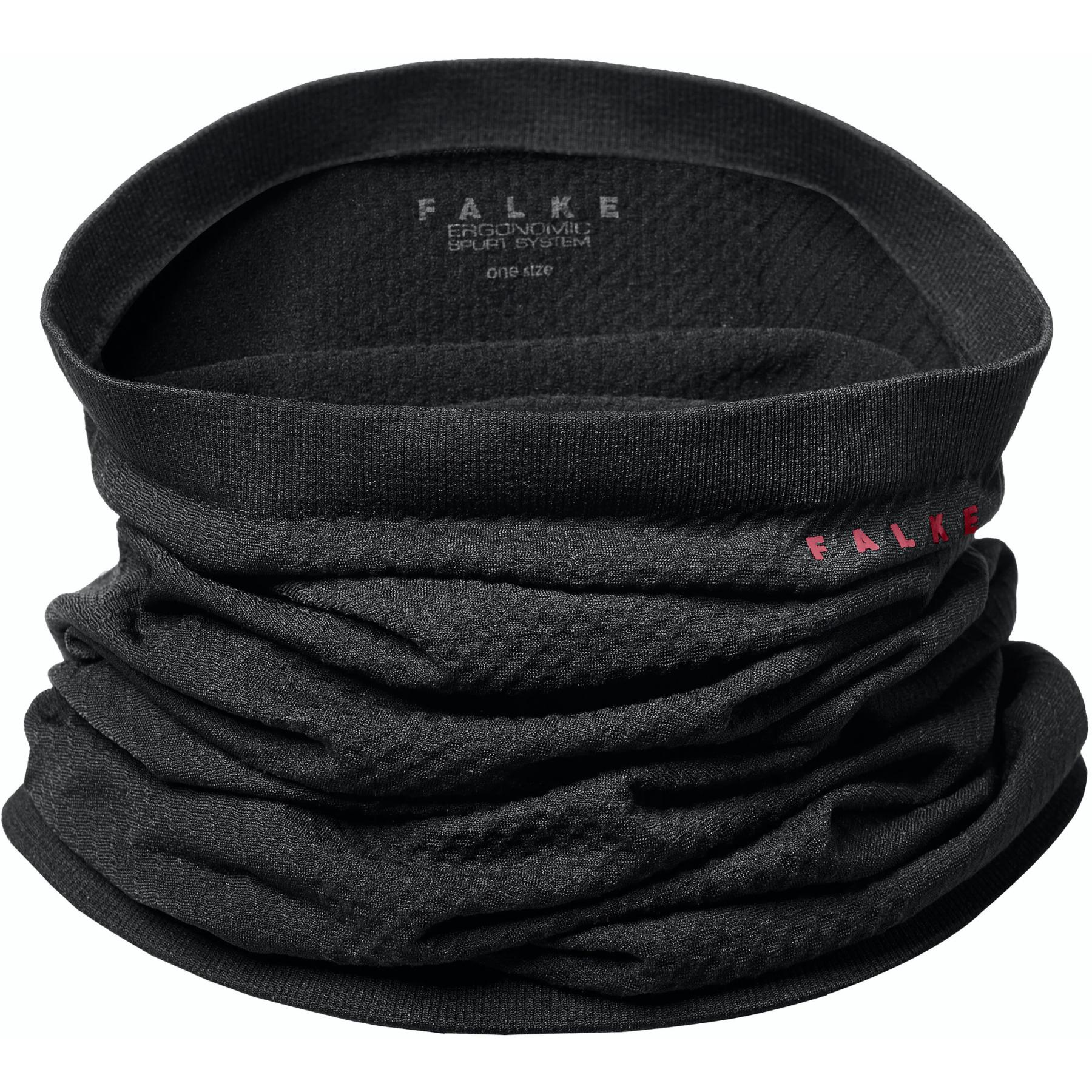 Picture of Falke Tube Scarf - black 3000