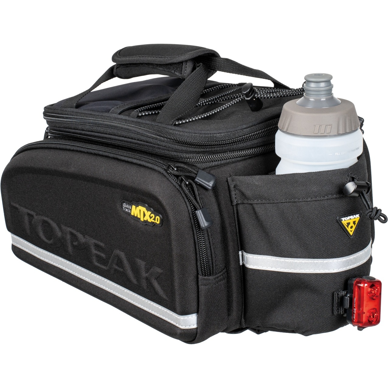 Topeak MTX TrunkBag DX (MTX 2.0) with TrunkLock Top Bag - 12.3L