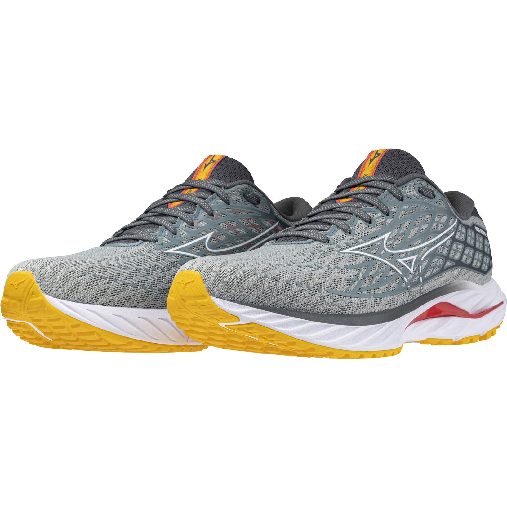 Picture of Mizuno Wave Inspire 20 Running Shoes Men - Abyss / White / Citrus