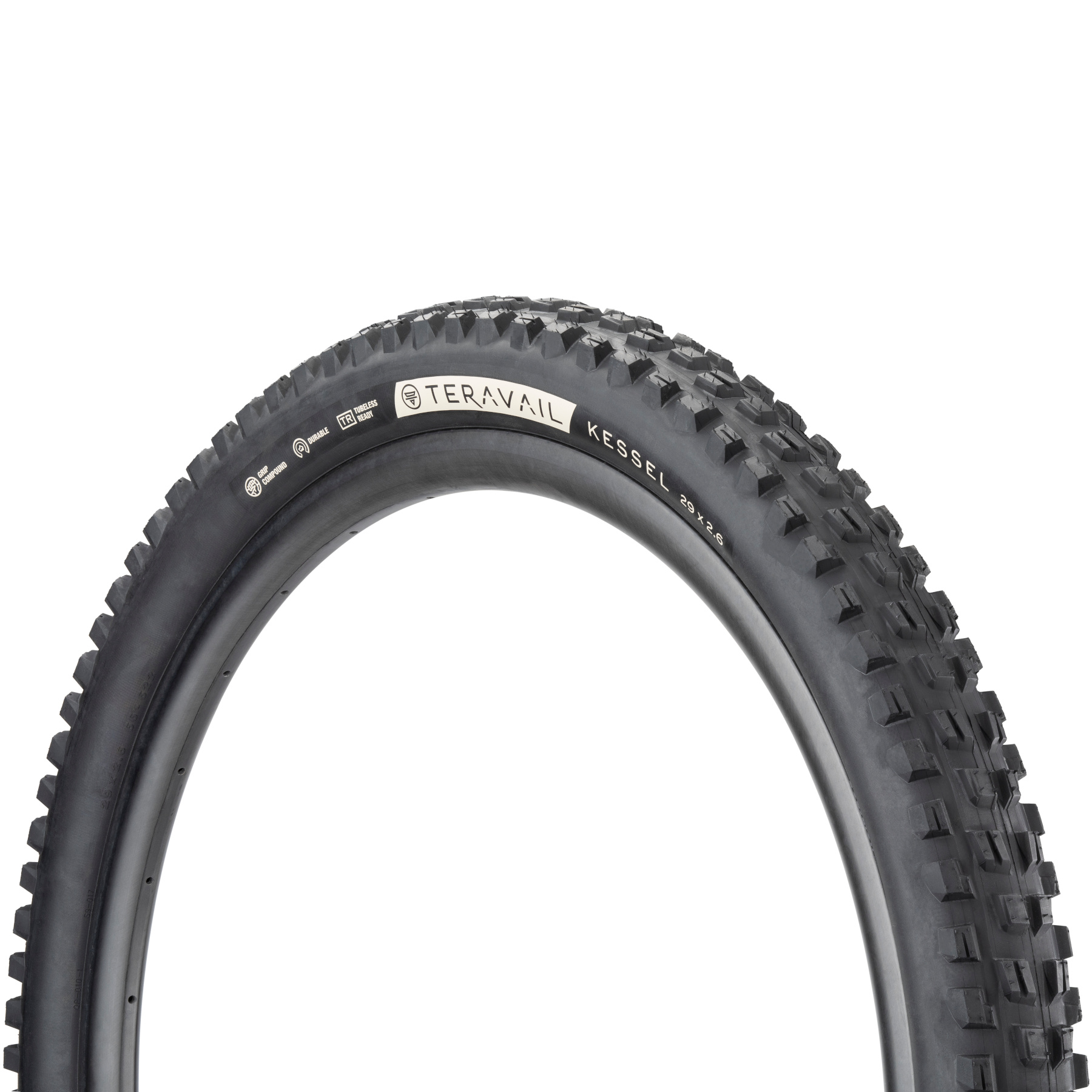 Productfoto van Teravail Kessel Folding Tire - Durable - 29x2.60&quot; | black