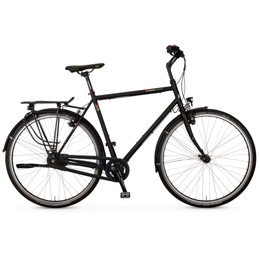 Productfoto van vsf fahrradmanufaktur T-300 Alfine - Men City Bike - 2023 - ebony metallic