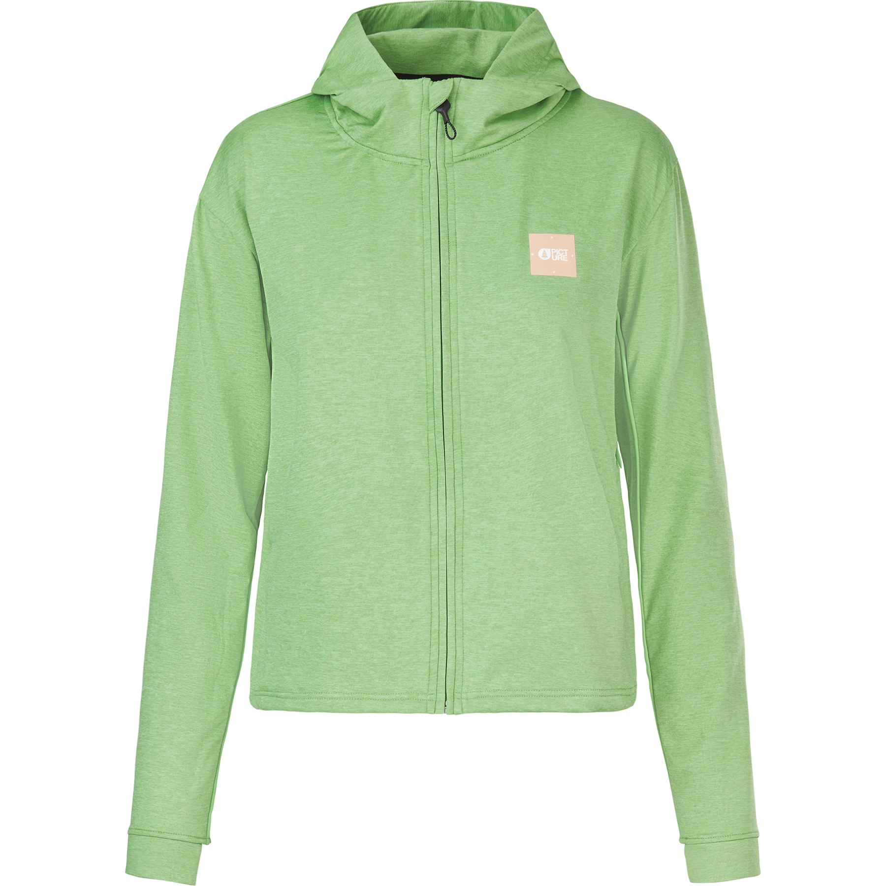 Picture of Picture Celest Women&#039;s Full Zip Tech Hoodie - Absinthe Green