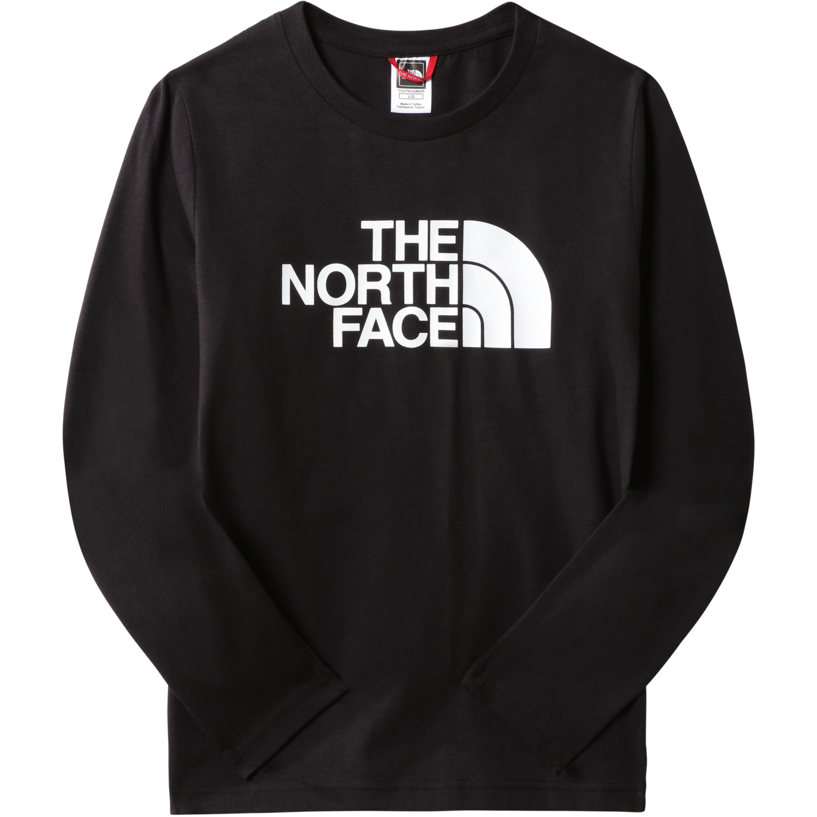 Image of The North Face Teens Easy Longsleeve Tee - TNF Black
