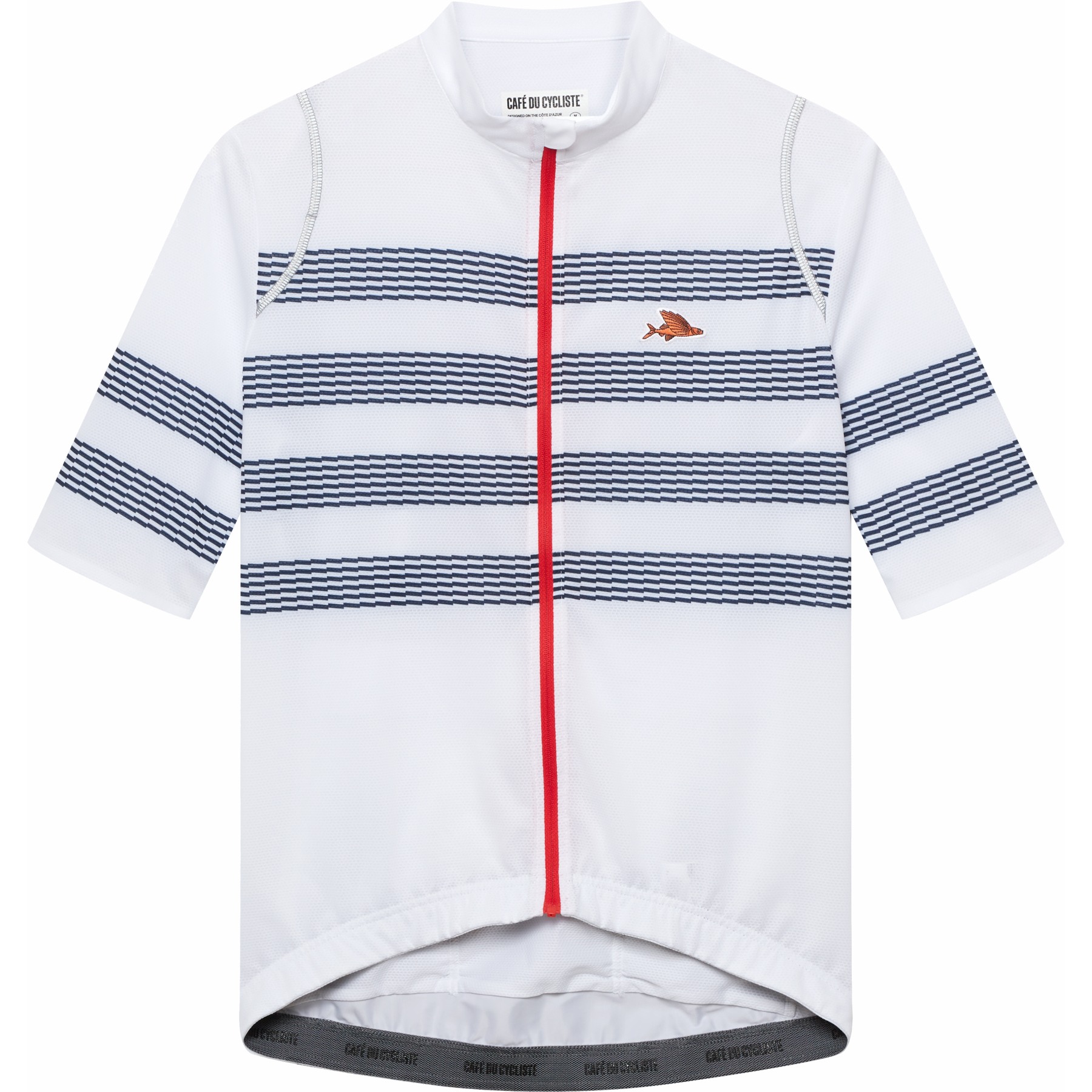 Café du Cycliste Mona 2.0 Short Sleeve Jersey Men - mariniere | BIKE24