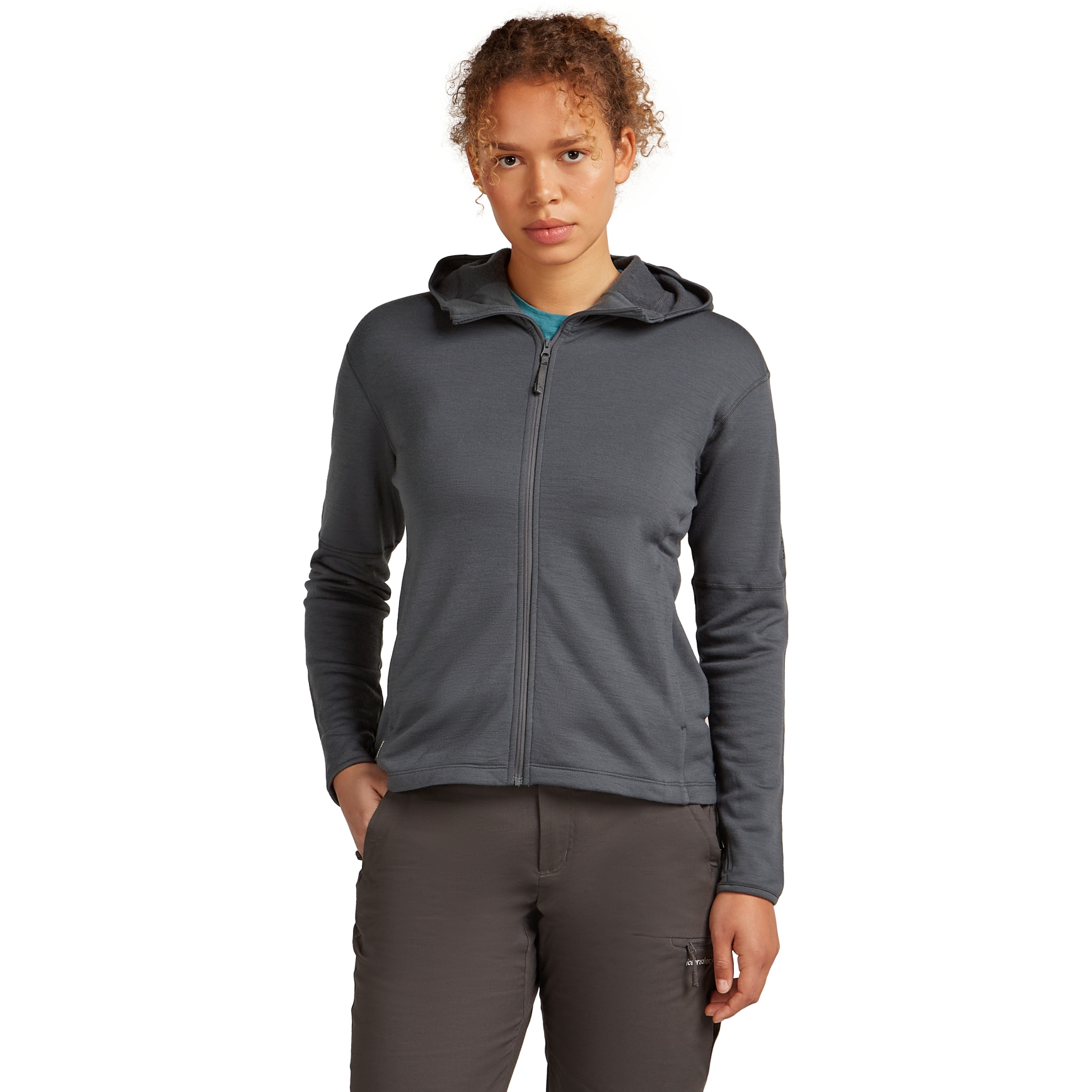 Icebreaker Merino 360 RealFleece™ Elemental Zip-Hoodie Damen