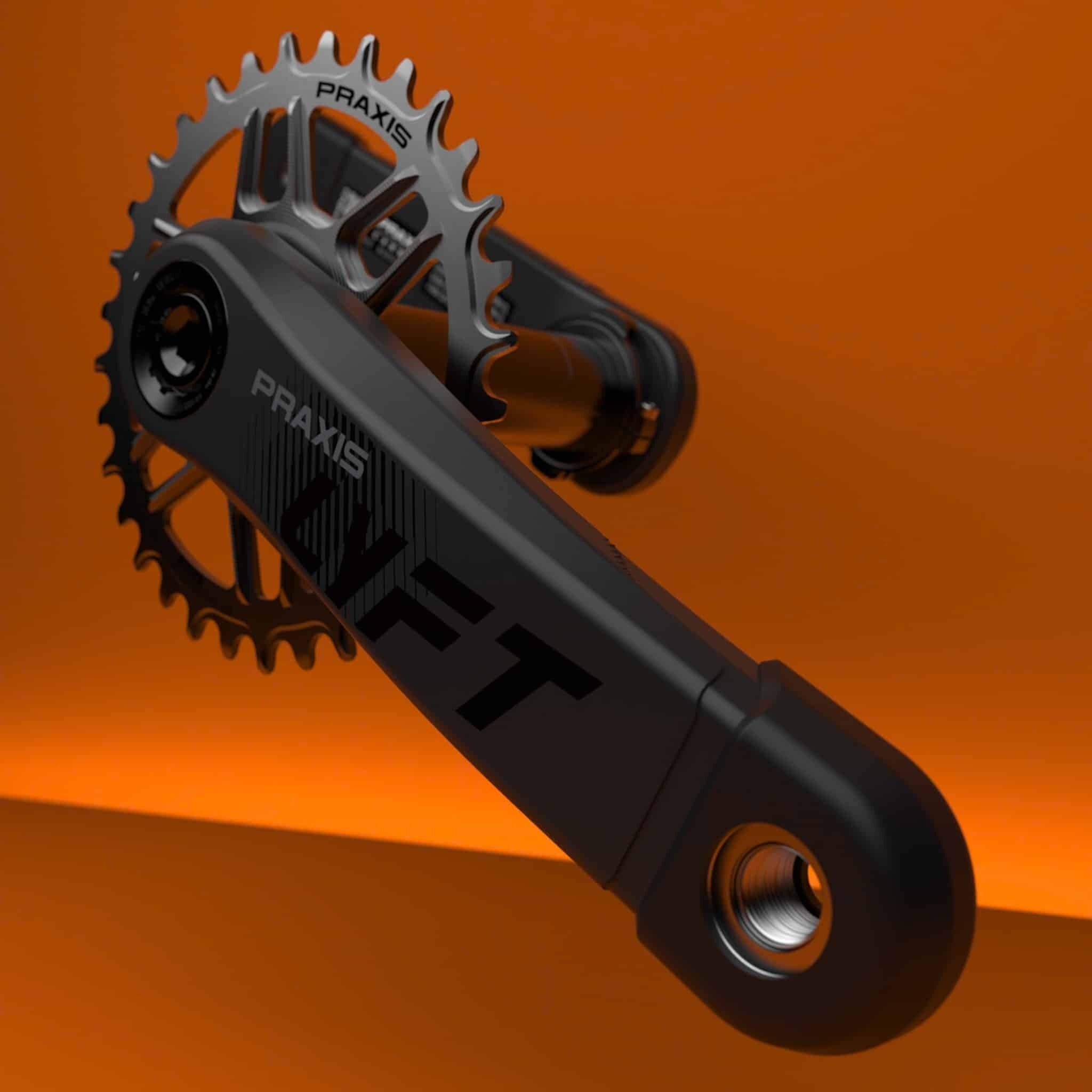 Praxis Works Lyft M30-Thru Carbon Crank Arms Gen2 - black | BIKE24