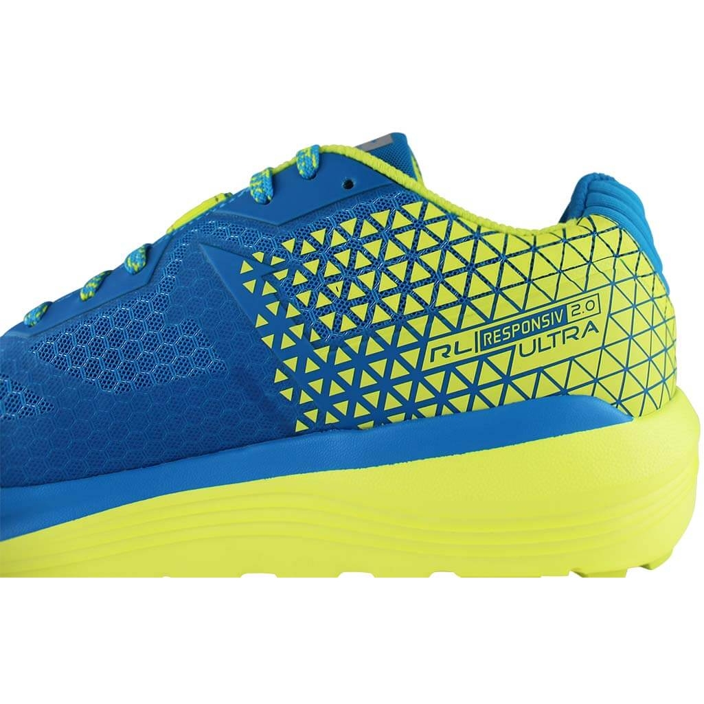 Blue and outlet lime green shoes