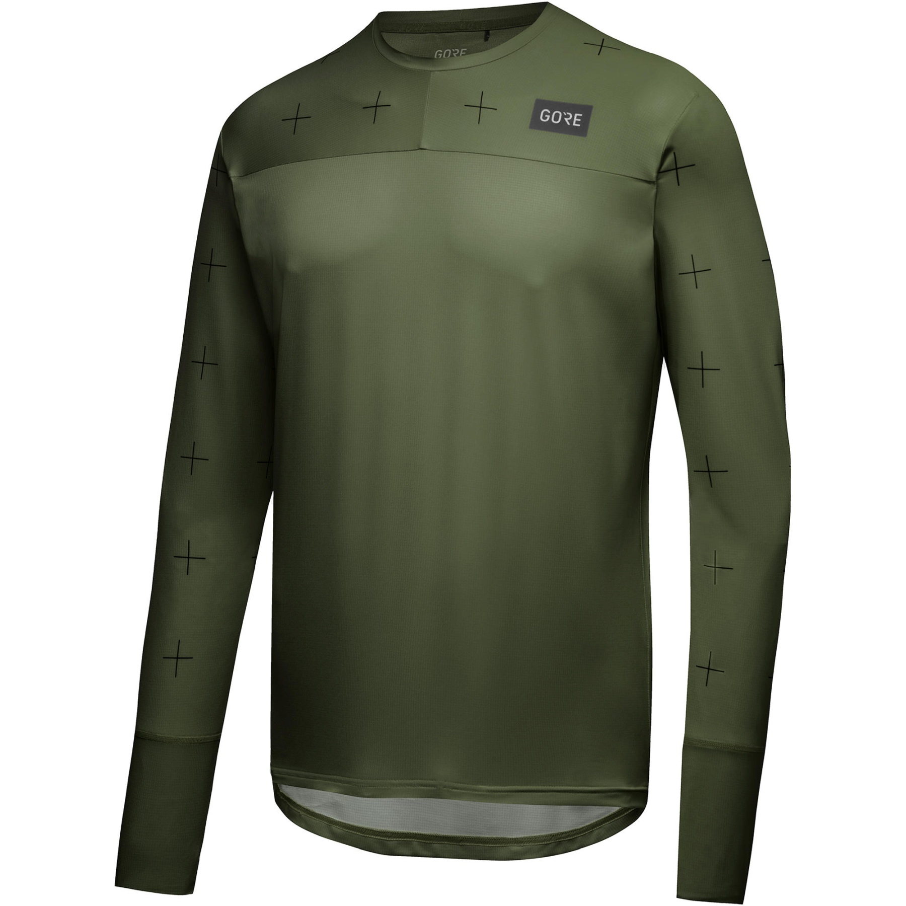 Picture of GOREWEAR Trail KPR Daily Long Sleeve Jersey Men - utility green BH00