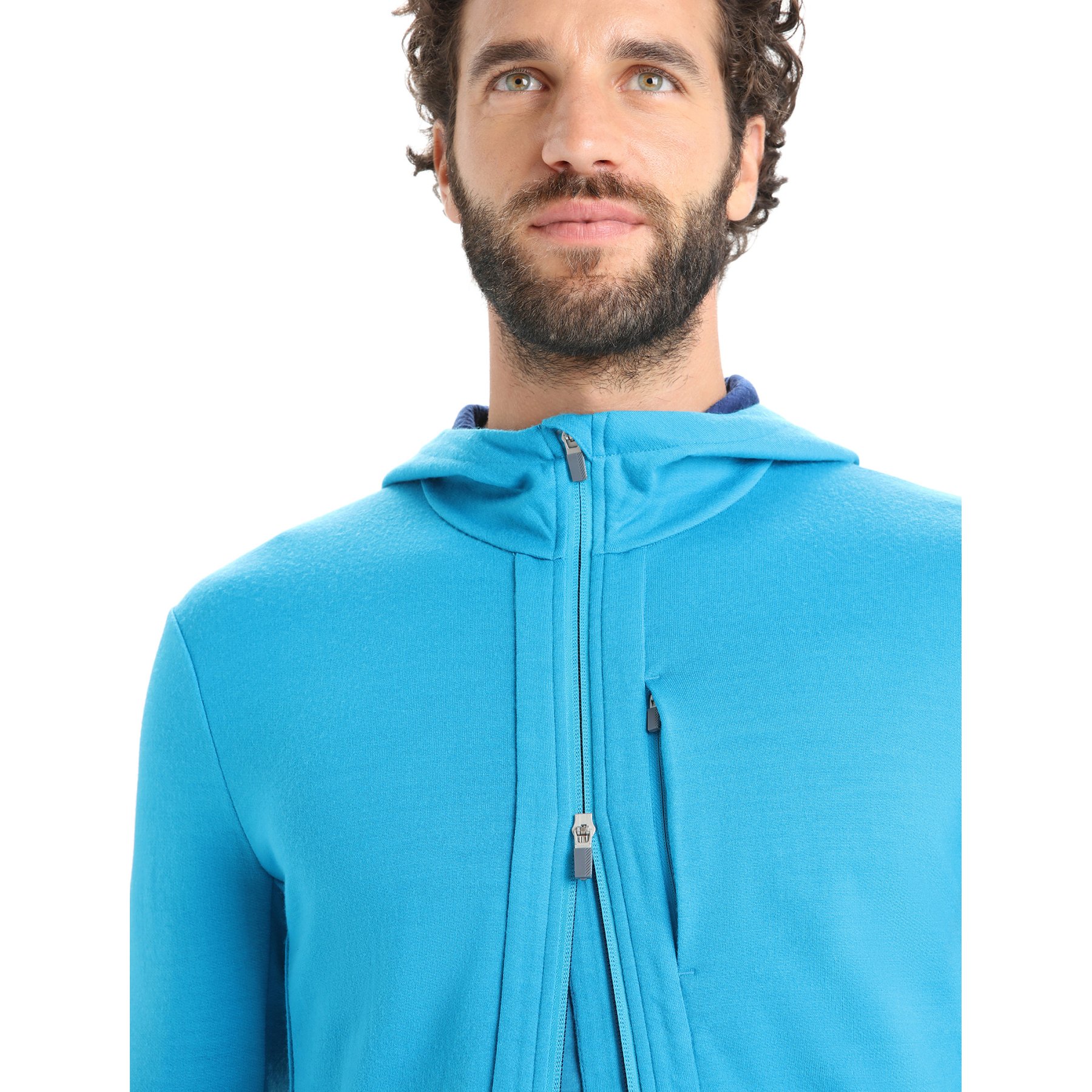 Men's quantum long on sale sleeve zip hood