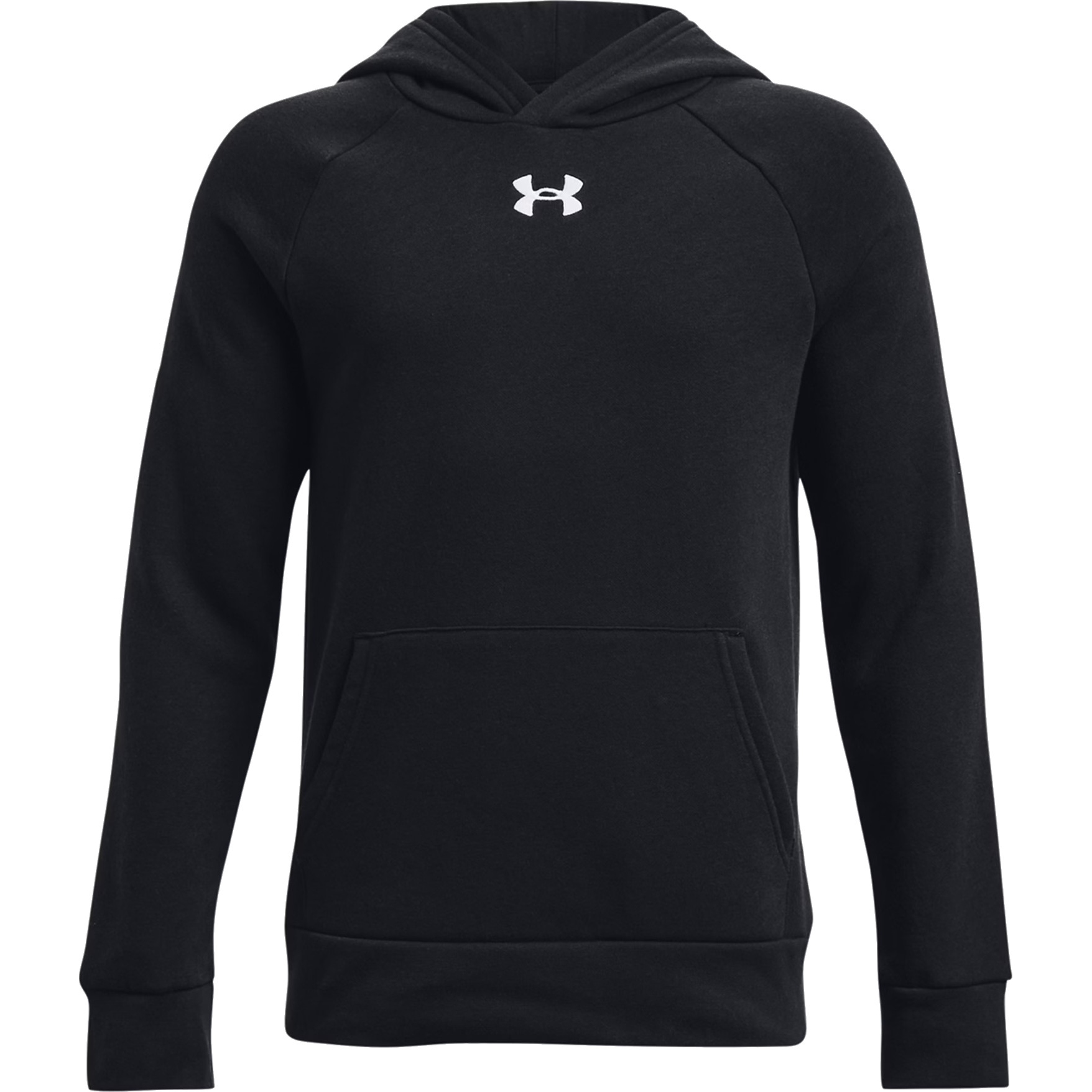 Produktbild von Under Armour UA Rival Fleece Hoodie Jungen - Schwarz/Weiß