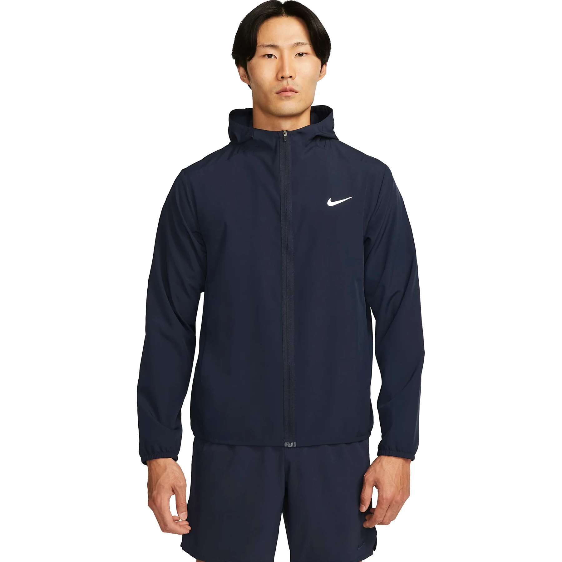 Produktbild von Nike Form Dri-FIT Jacke mit Kapuze für Herren - obsidian/reflective silver FB7482-451