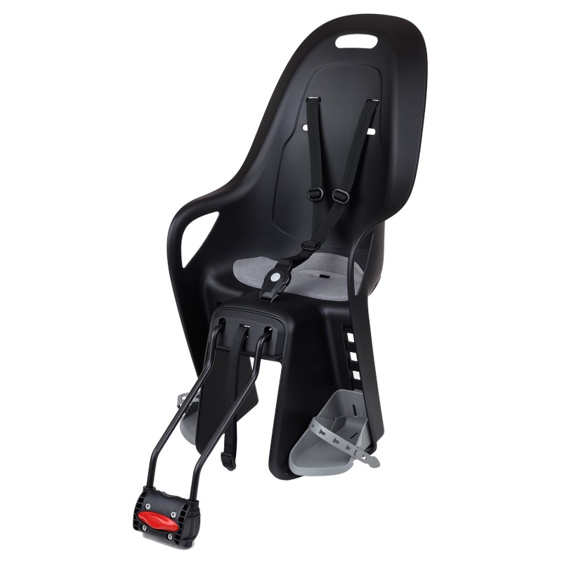 Productfoto van Polisport Koari FF 29&quot; Fietsstoeltje voor Kinderen voor Frame - zwart/grijs