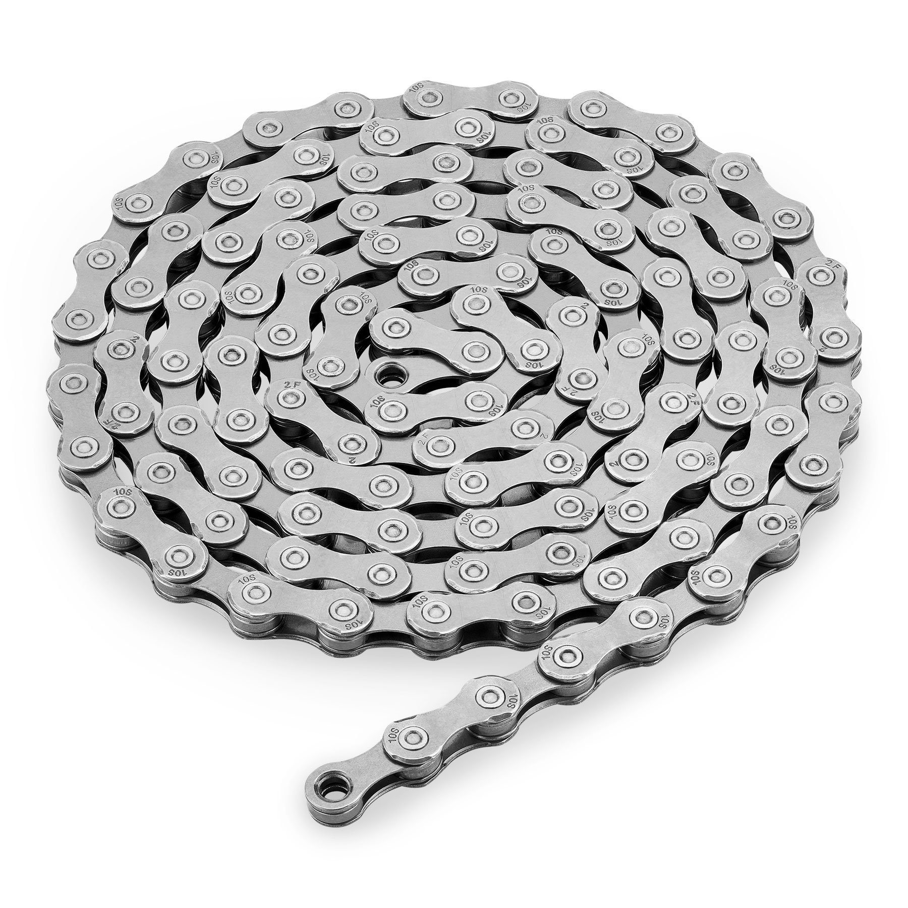Picture of DXC CN/TEN Chain - 10-Speed | Missing Link | 116 Links - grey
