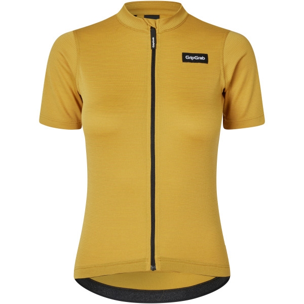 Produktbild von GripGrab Gravelin Merinotech Kurzarmtrikot Damen - Mustard Yellow