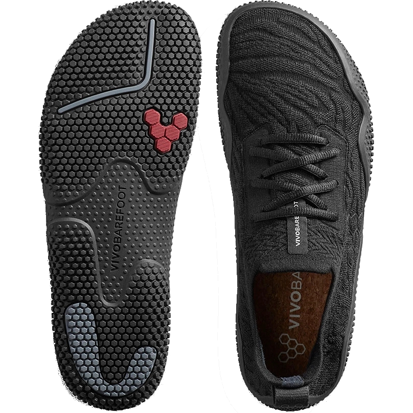 Vivobarefoot Motus Studio Sneaker Barefoot Shoes Women - Obsidian