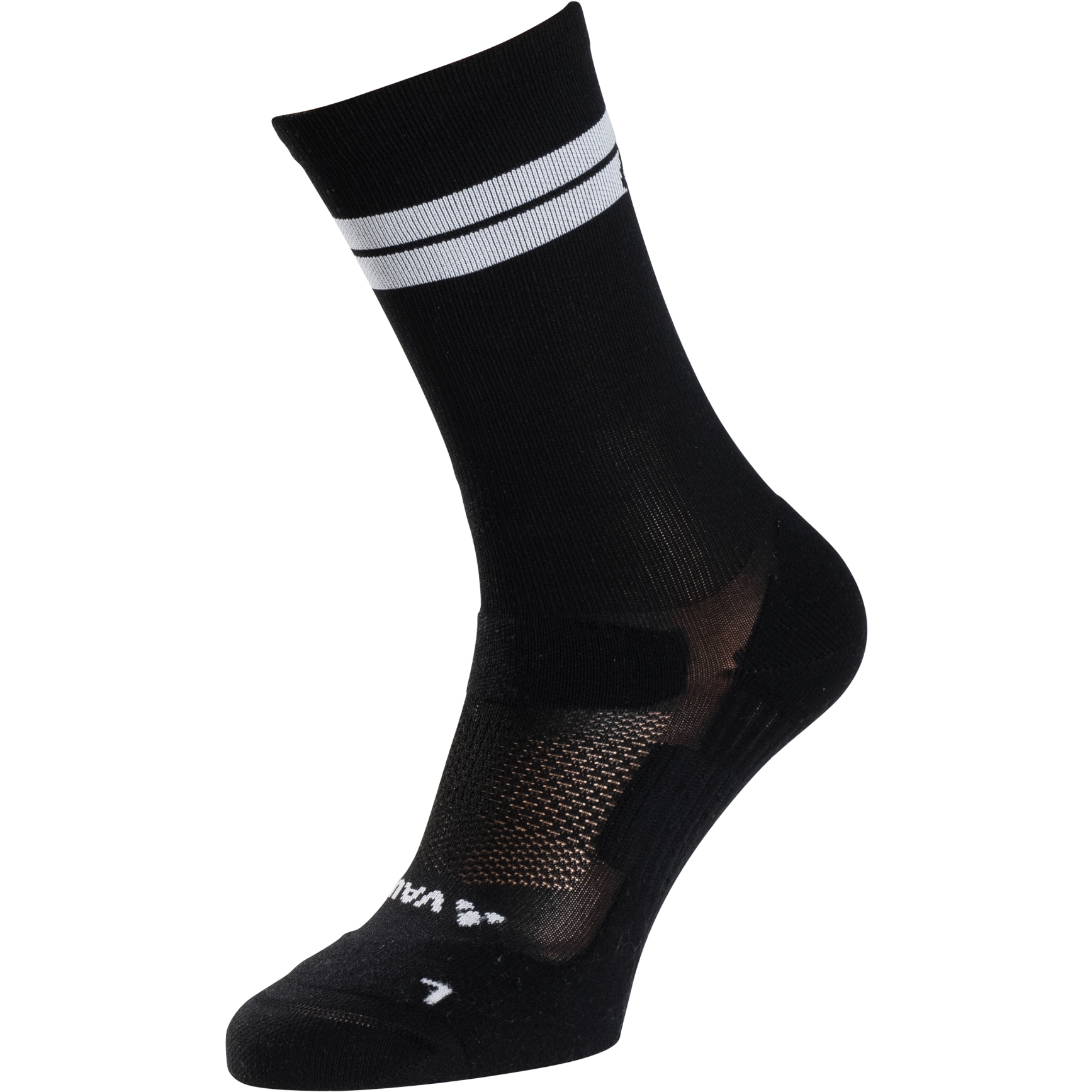 Produktbild von Vaude Bike Socken Mid II - schwarz/schwarz