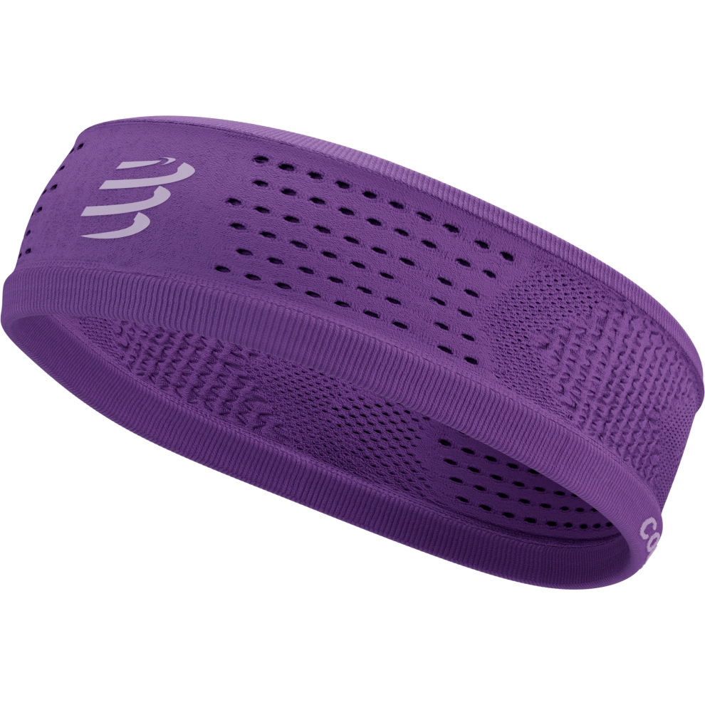 Picture of Compressport Thin Headband On/Off - royal lilac/white