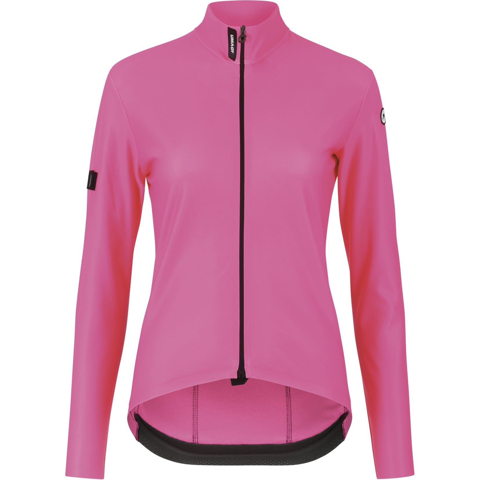 Image of Assos UMA GT Spring Fall Long Sleeve Jersey C2 Women - fluo pink