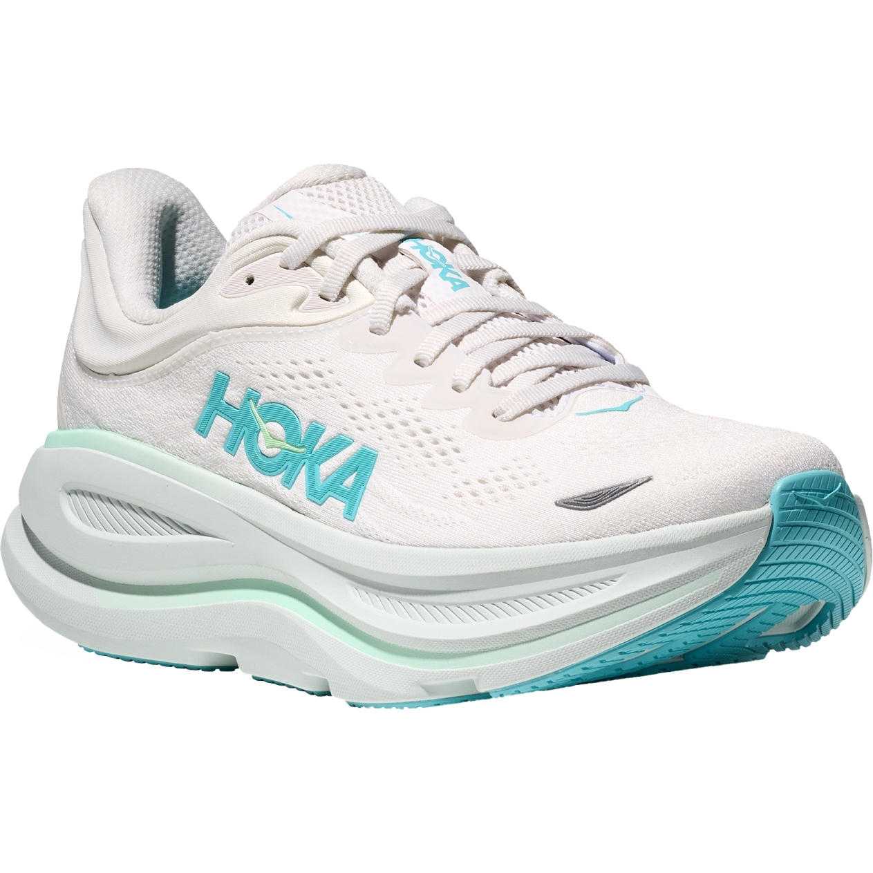 Photo produit de Hoka Chaussures Running Femme - Bondi 9 - frost / cielo blue