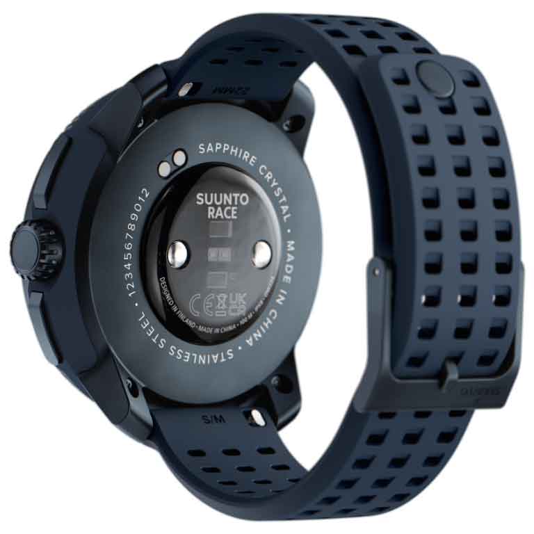 Montre connectée Suunto Race 36 mm Titanium Charcoal avec bracelet silicone  Noir - Montre connectée - Achat & prix