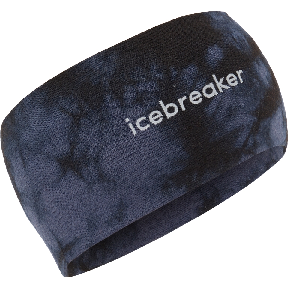 Photo produit de Icebreaker Bandeau - Merino 200 Oasis Cloud Dye - Graphite/Noir