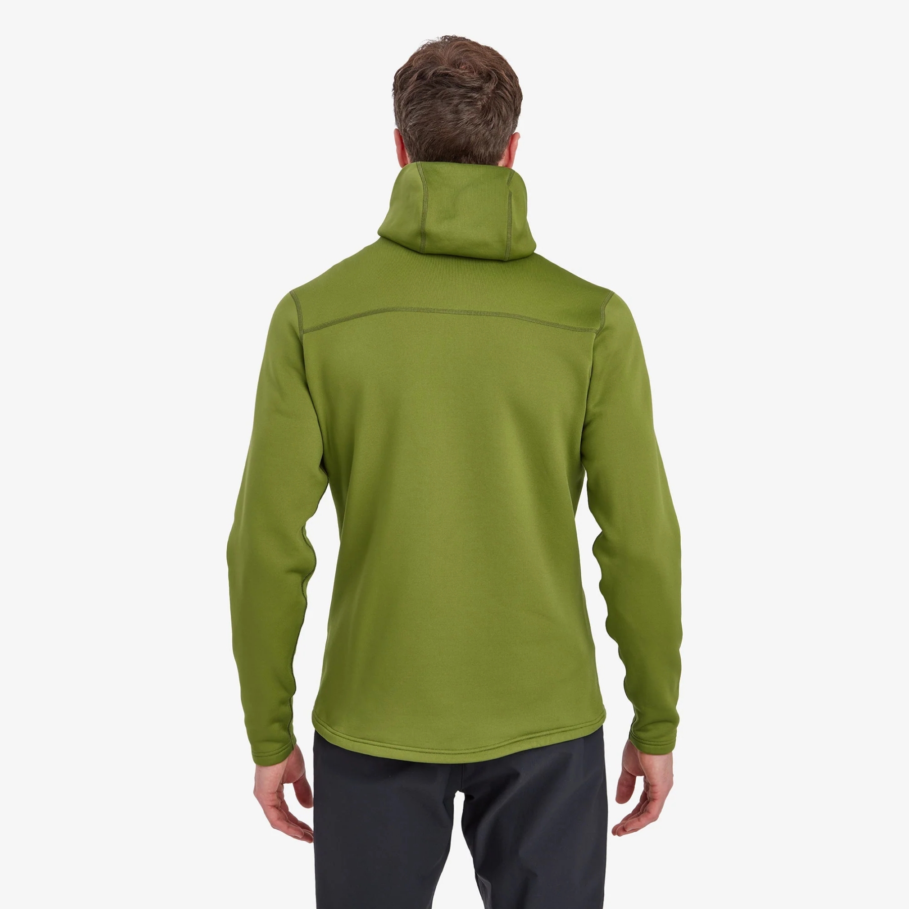 Montane Giacca in Pile con Cappuccio - Fury - alder green