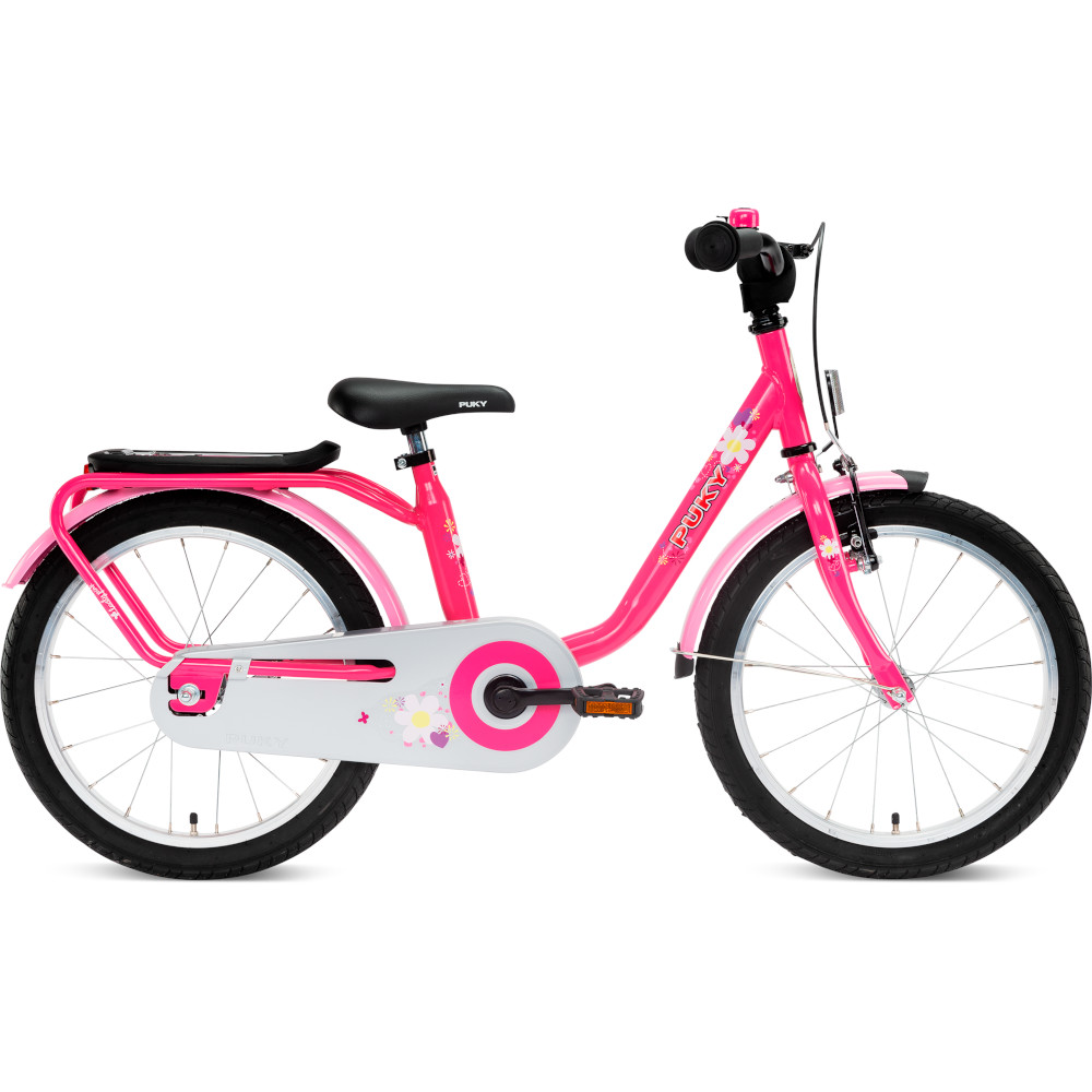 Image of Puky Steel - 18" Kids Bike - lovely pink