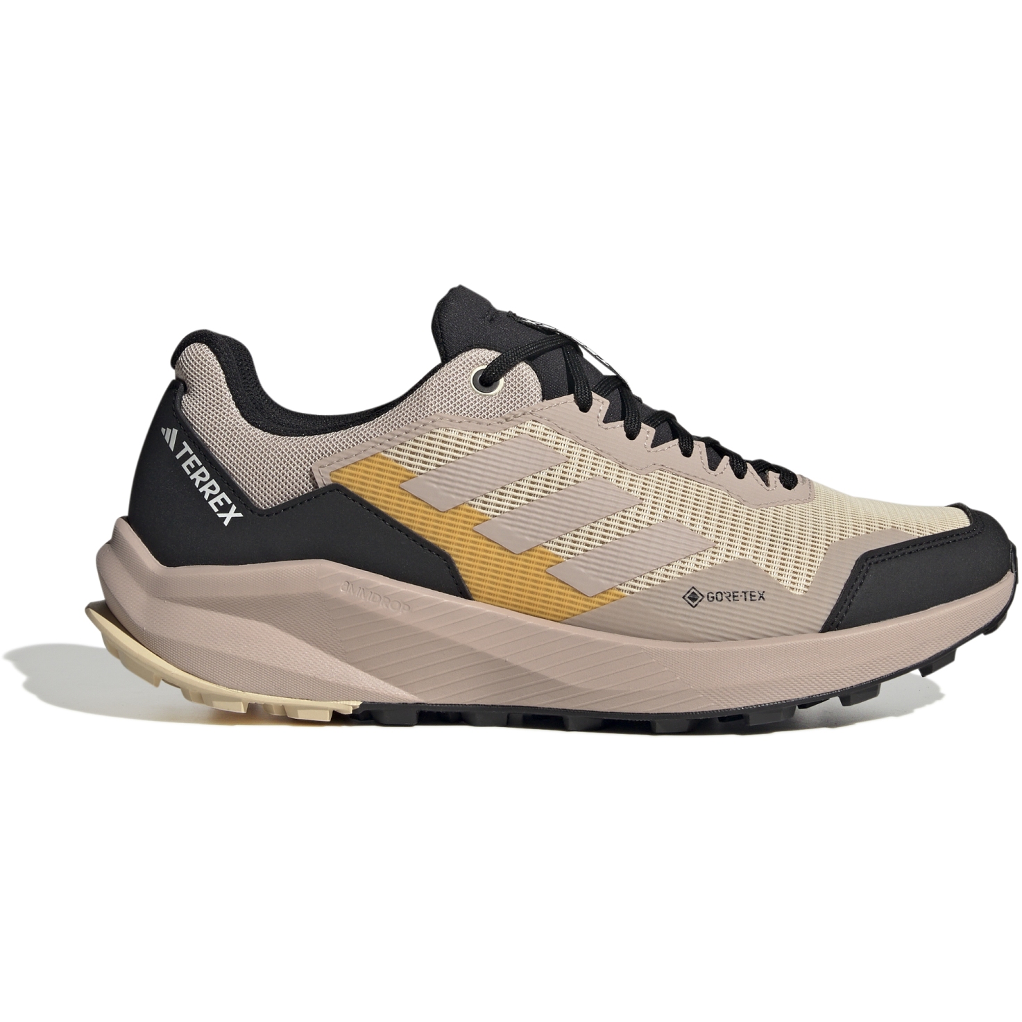 Produktbild von adidas TERREX Trailrider GORE-TEX Trailrunning-Schuhe Herren - magic beige/wonder taupe/solid gold HQ1235