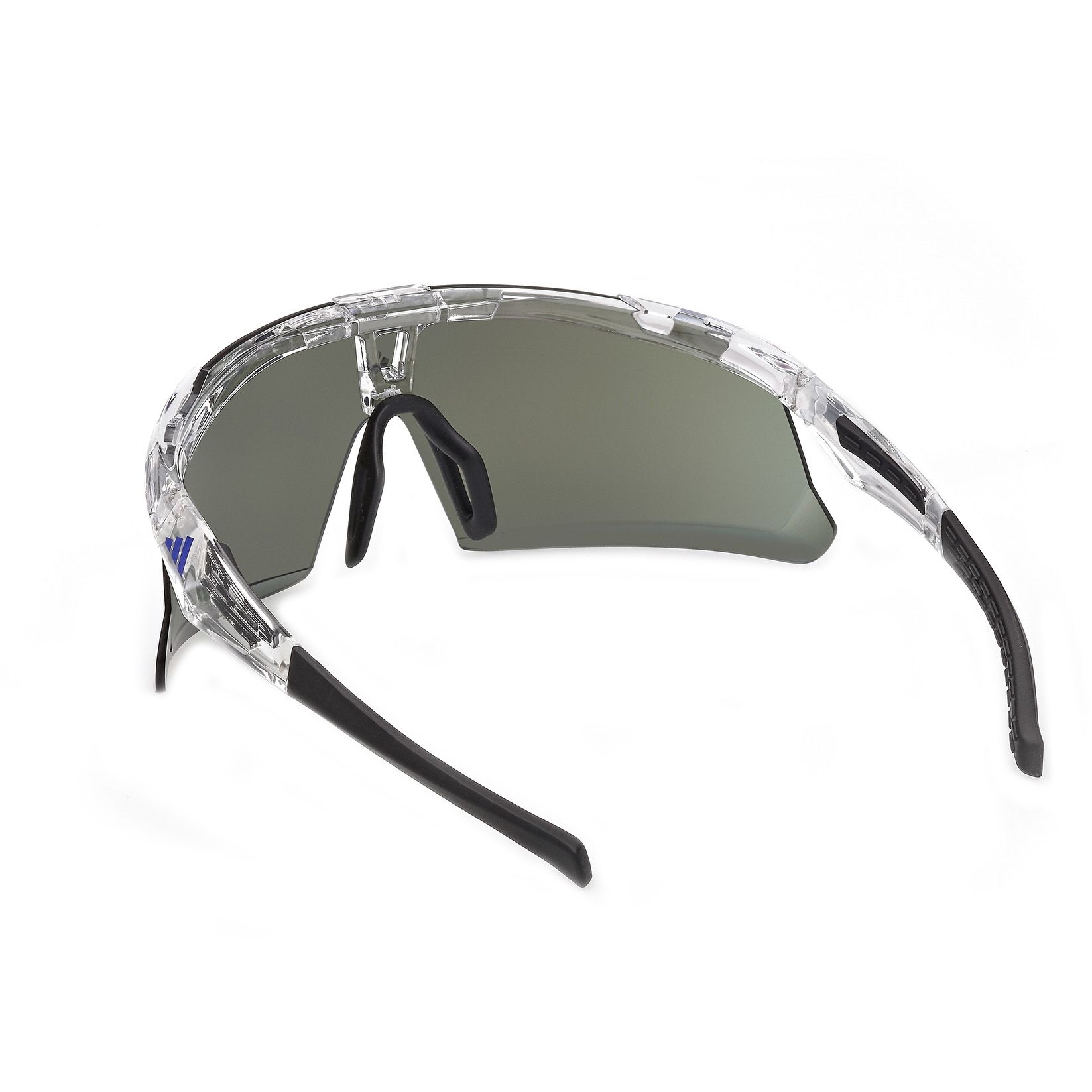 adidas Dunamis EVO SP0106 Glasses - Crystal / Contrast Mirror Blue