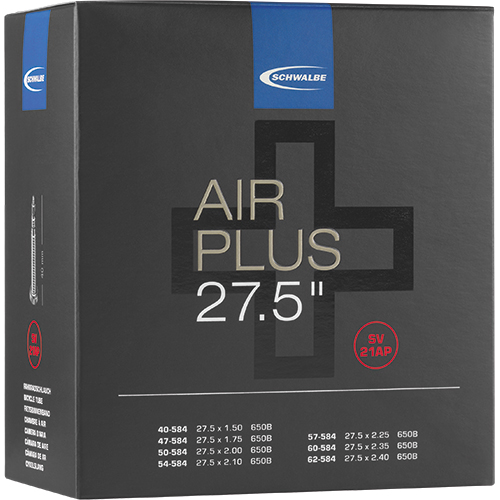 Picture of Schwalbe Air Plus No. 21AP Inner Tube - 27.5&quot; | SV
