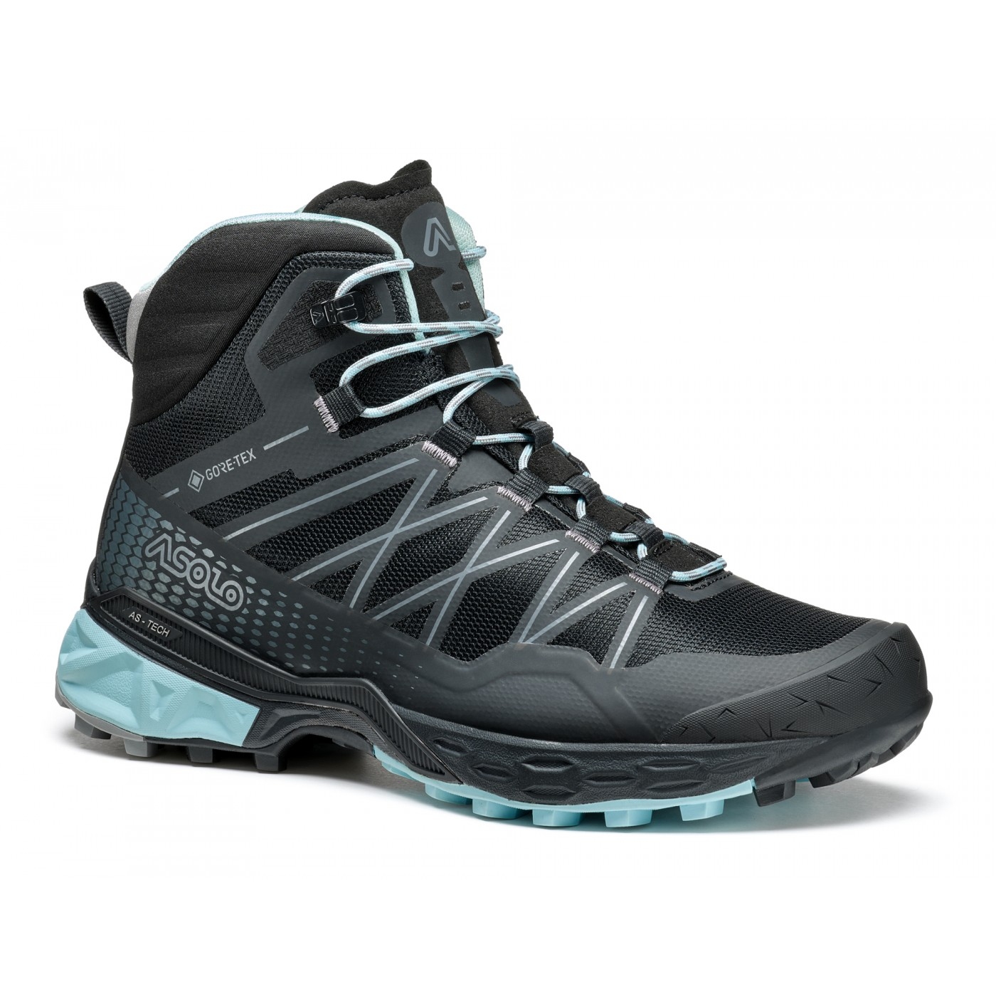 Picture of Asolo Tahoe Mid GTX Hiking Shoes Women - black/celadon