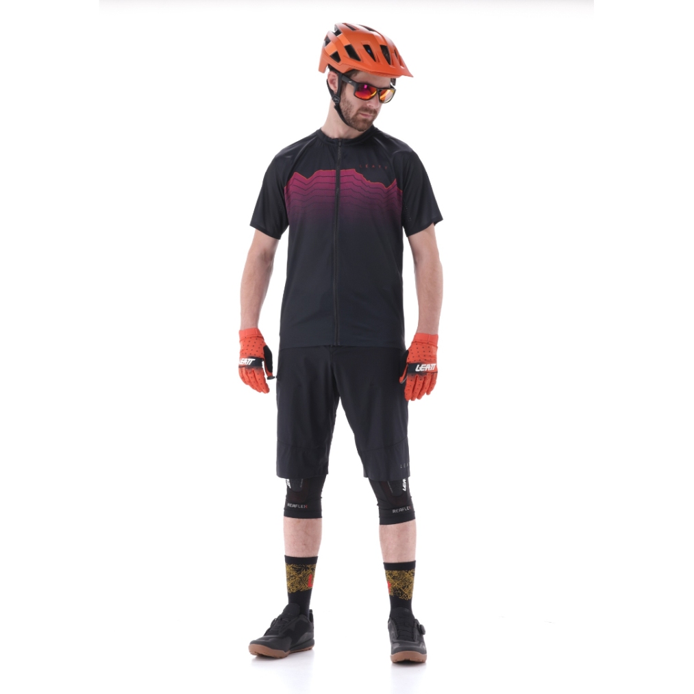 Leatt MTB Trail 3.0 Short Sleeve Jersey Men - black | BIKE24