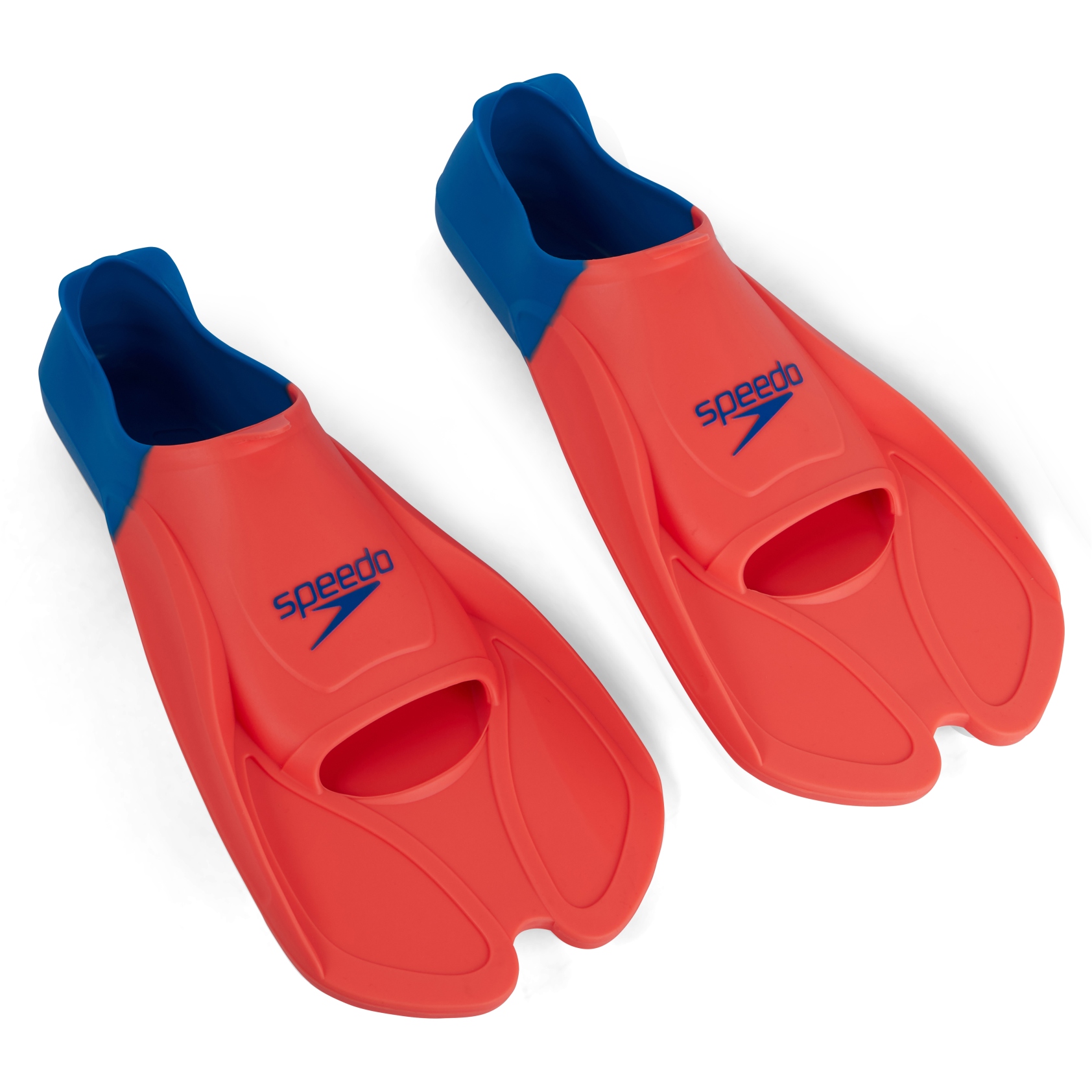 Picture of Speedo Biofuse Training Fin - fluo tangerine/pool blue/blue flame