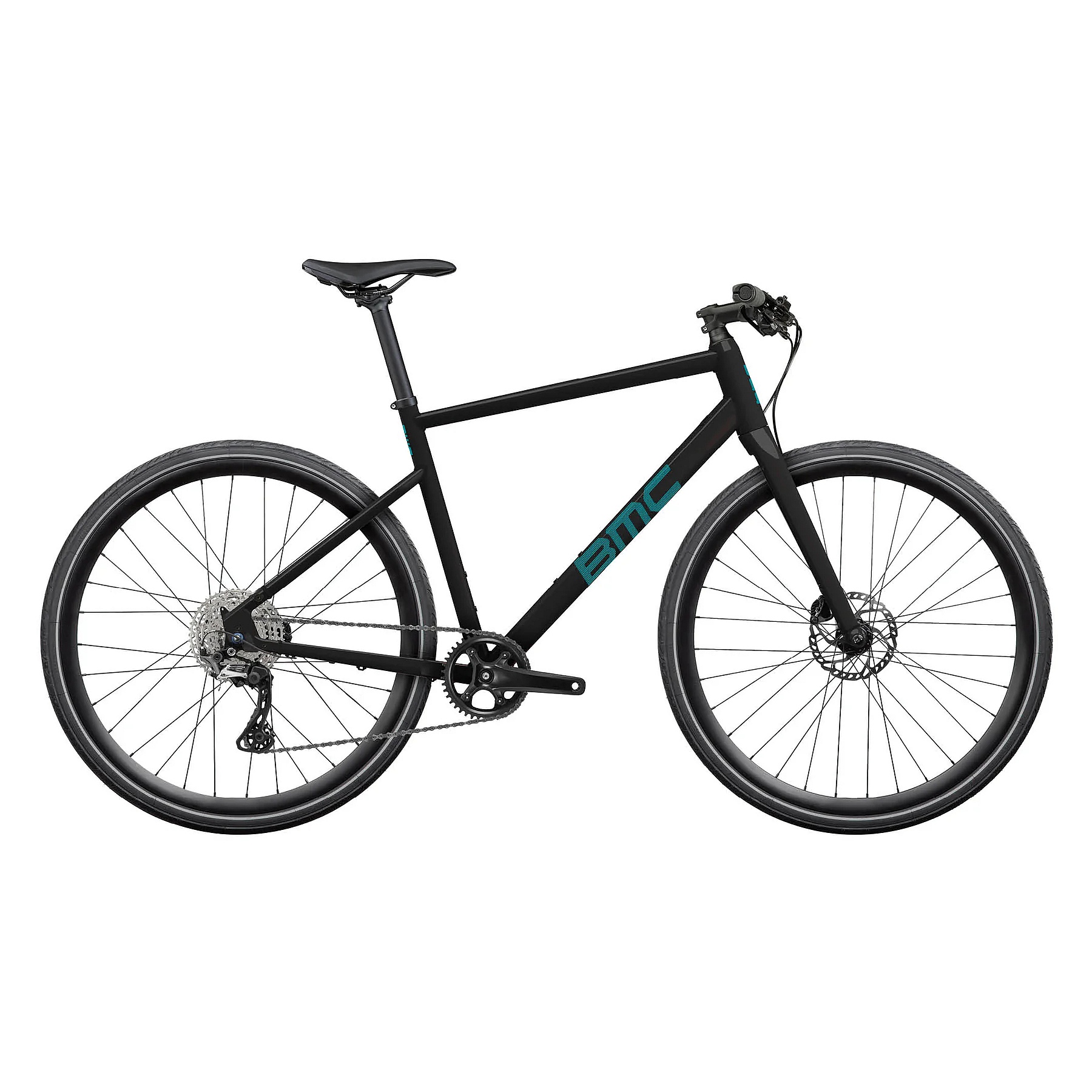 Kuva tuotteesta BMC ALPENCHALLENGE AL THREE - Fitnesspyörä - 2025 Edition - black / petrol