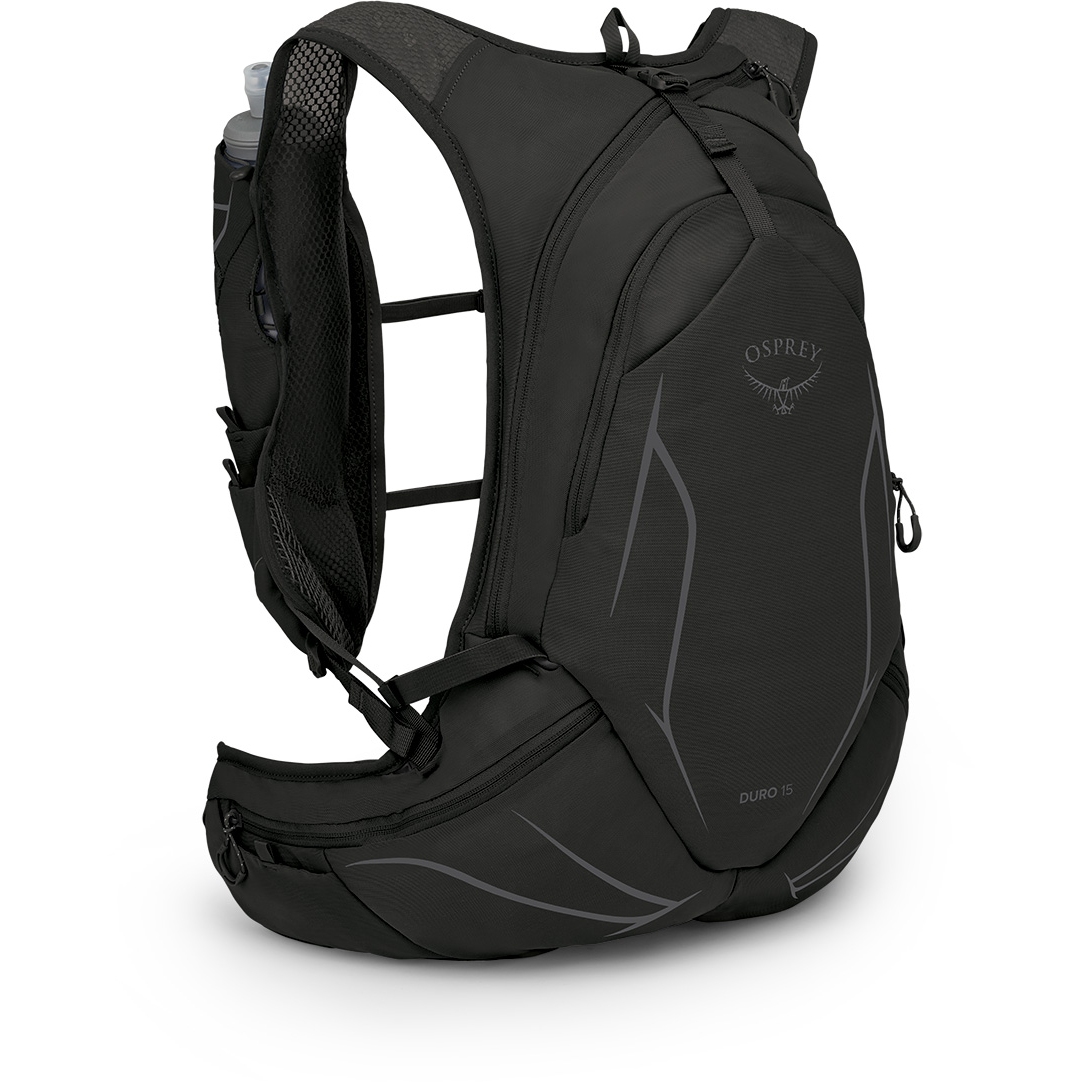 Picture of Osprey Duro 15 Running Backpack - Dark Charcoal Grey