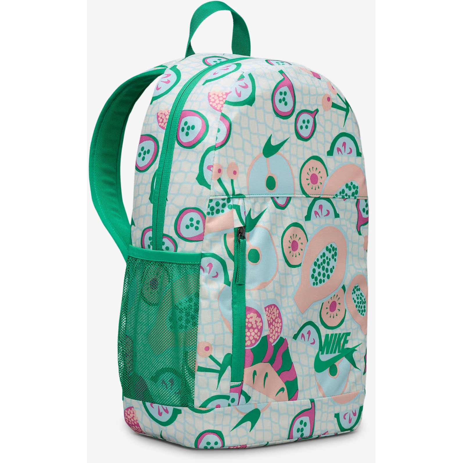 green nike mesh backpack