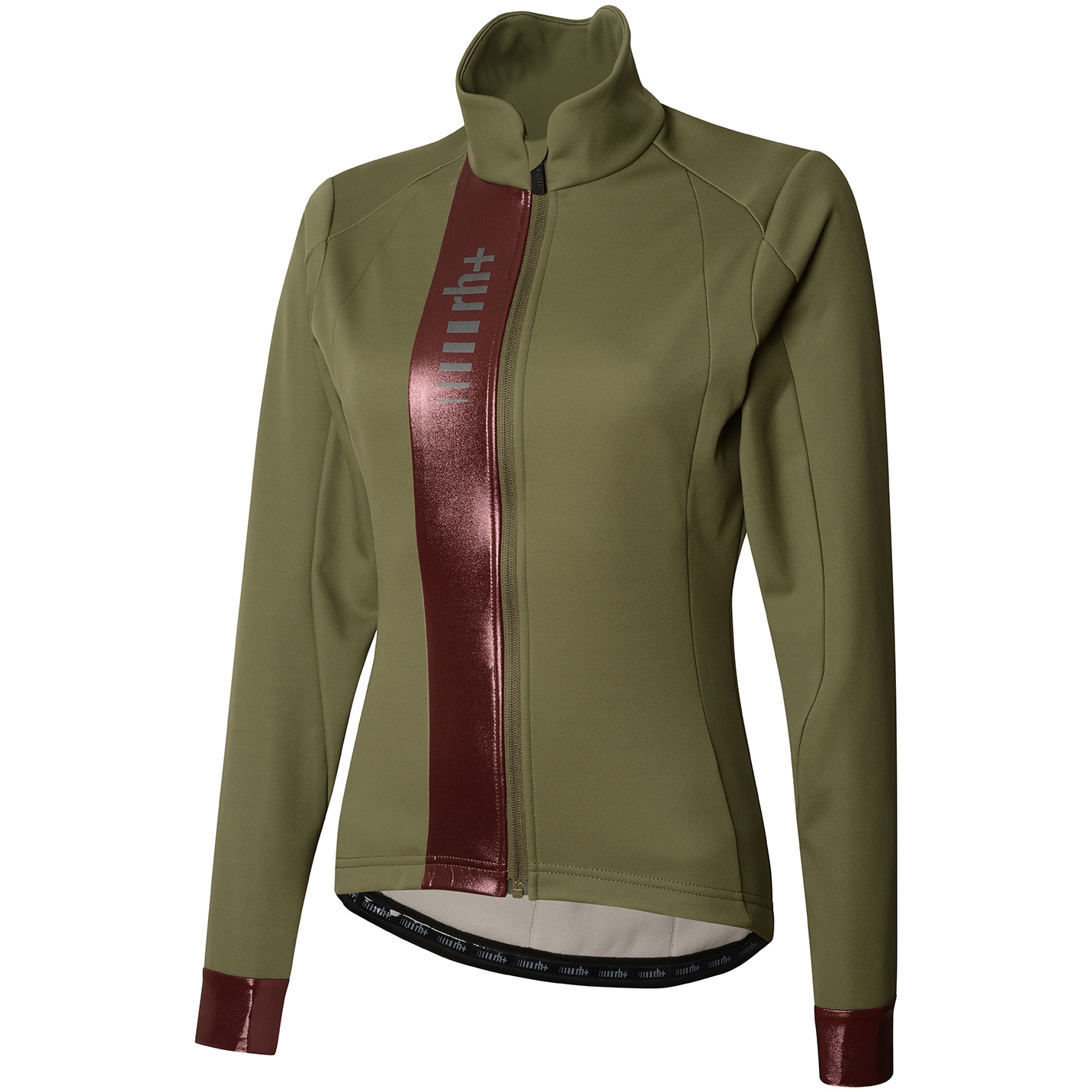 Picture of rh+ Code Softshell Jacket Women - Kaluga/Cabernet