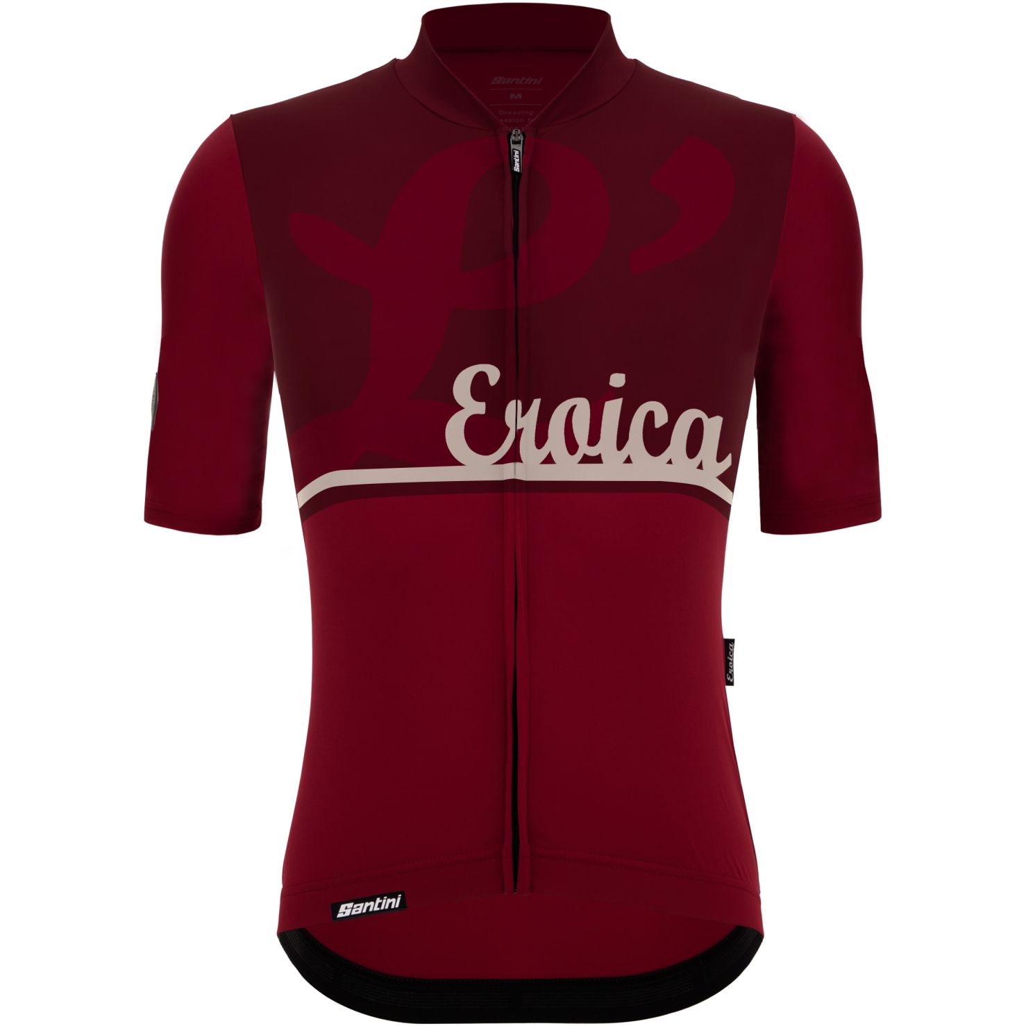 Produktbild von Santini Eroica L&#039; Kurzarmtrikot Herren ER94075L - bordeaux BR