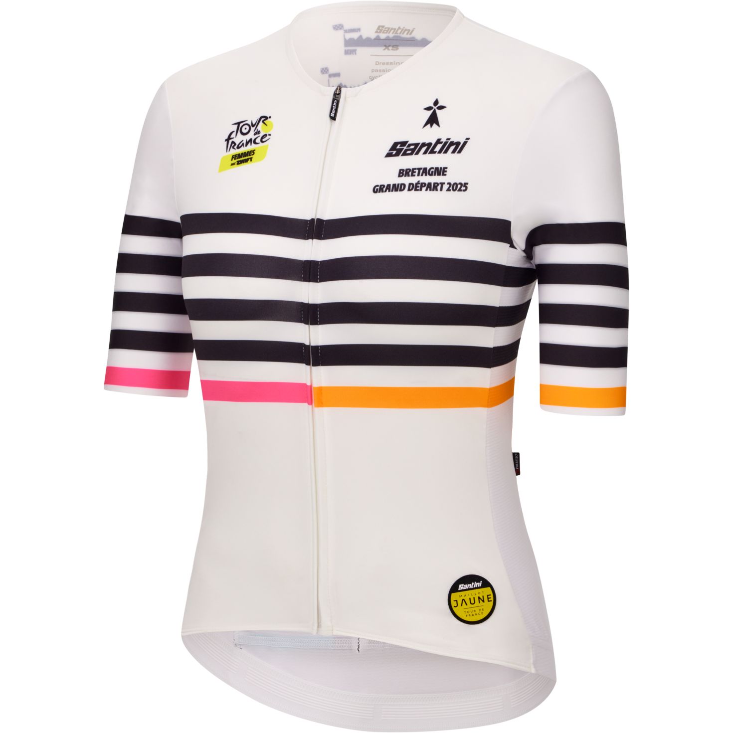 Santini Tour de France サイクルジャージ XS ホワイト Tour de France cycling jerseys | Santini Cycling