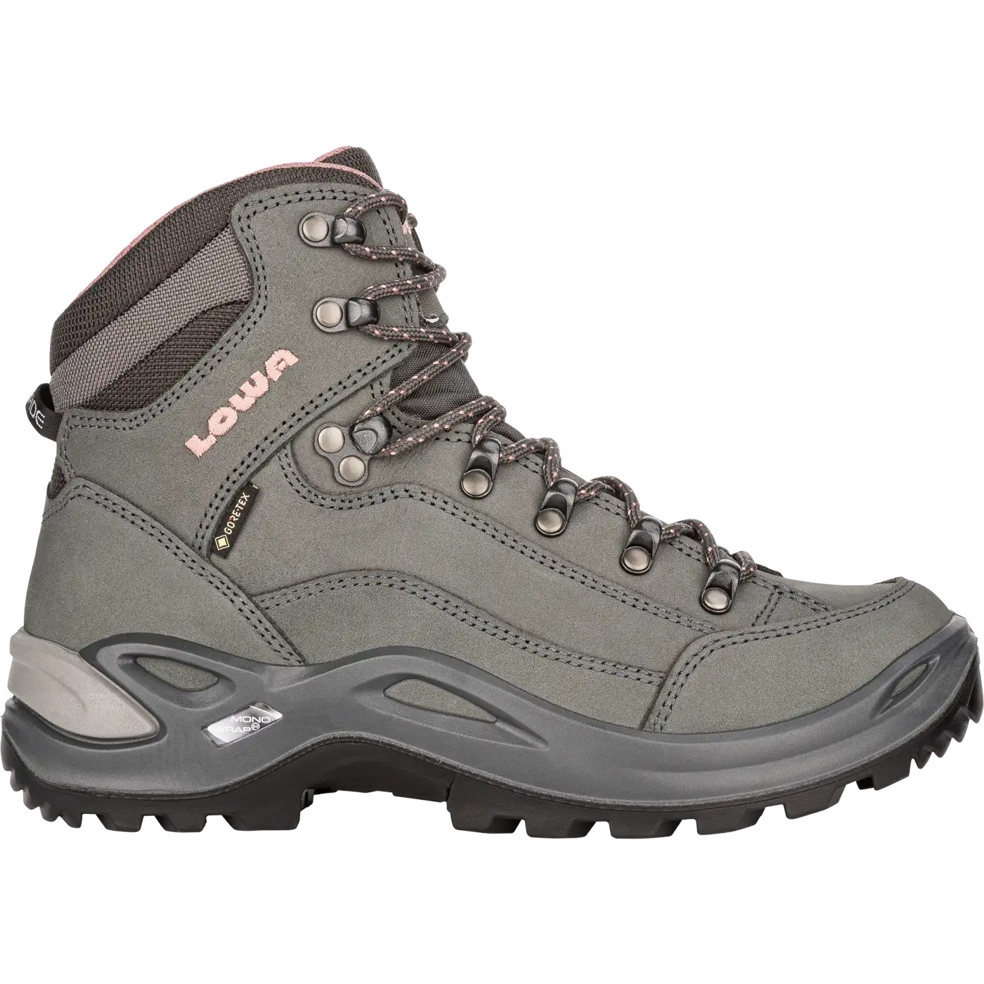 Picture of LOWA Renegade GTX Mid Women&#039;s Mountaineering Shoes - graphite/rose