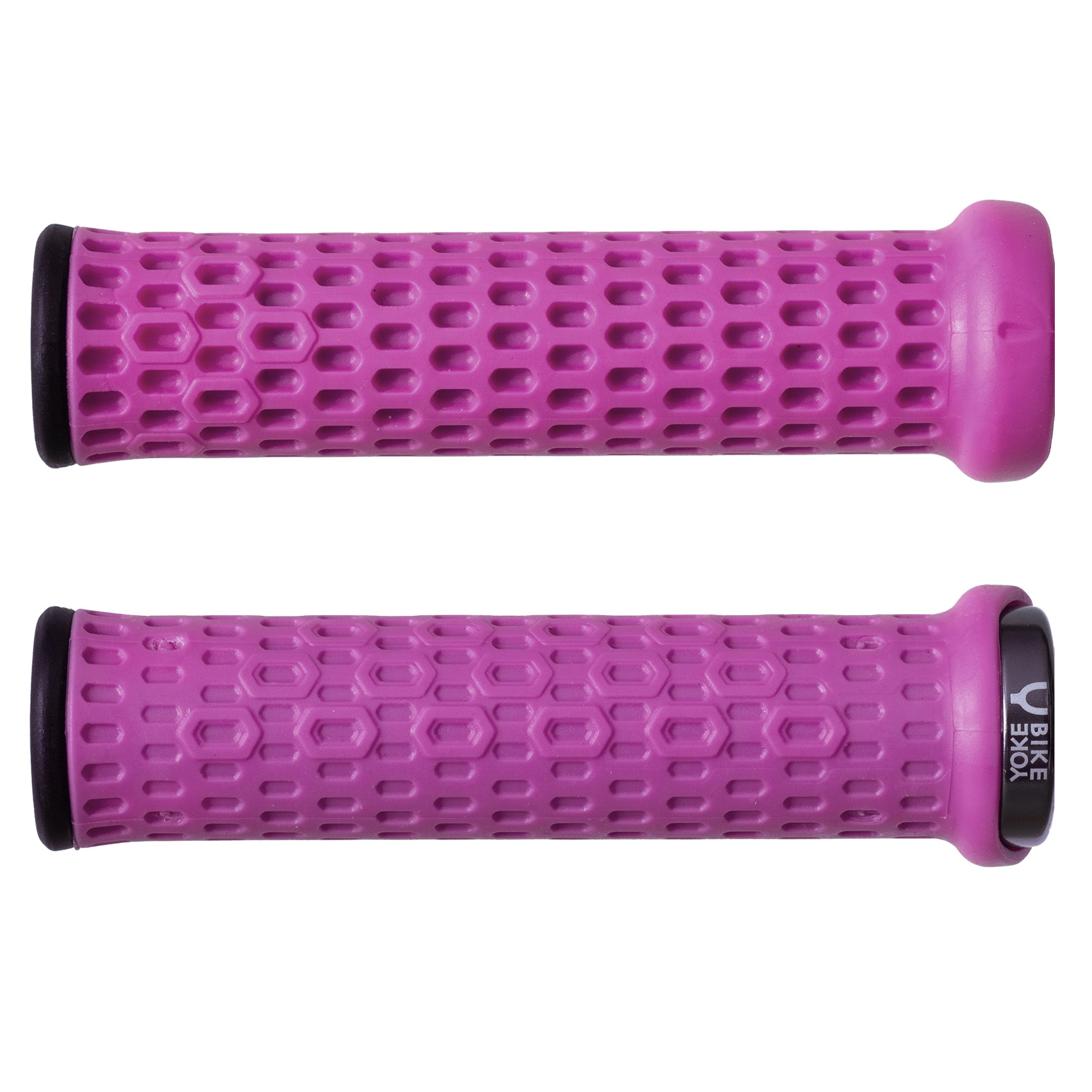 Produktbild von BikeYoke Grippy Lock-On Lenkergriffe - purple