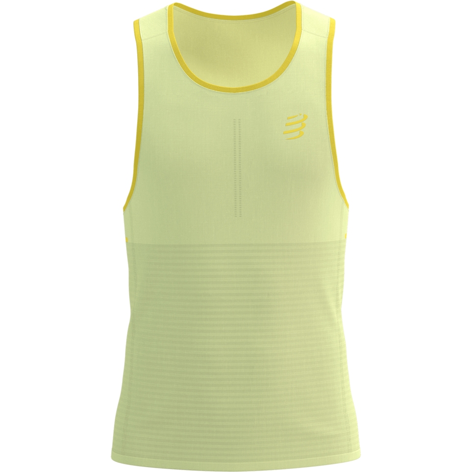 Produktbild von Compressport Racing Tanktop Herren - elf yellow