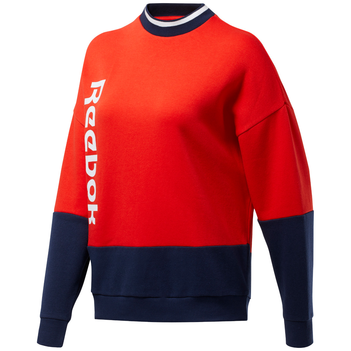 Produktbild von Reebok Training Essentials Linear Logo Crew Sweatshirt Damen - instinct red FT0903