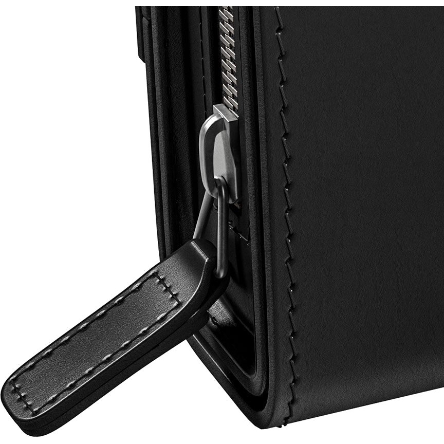 Brooks D-Shaped Leather Saddle Bag - black | BIKE24