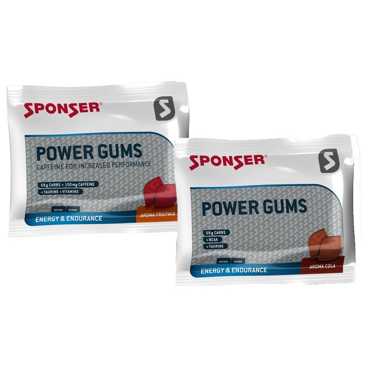 Picture of SPONSER Power Gums - with Carbohydrates - 75g