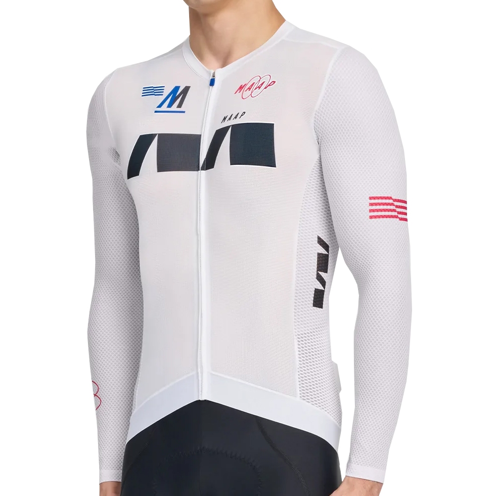 maap worlds pro hex jersey white