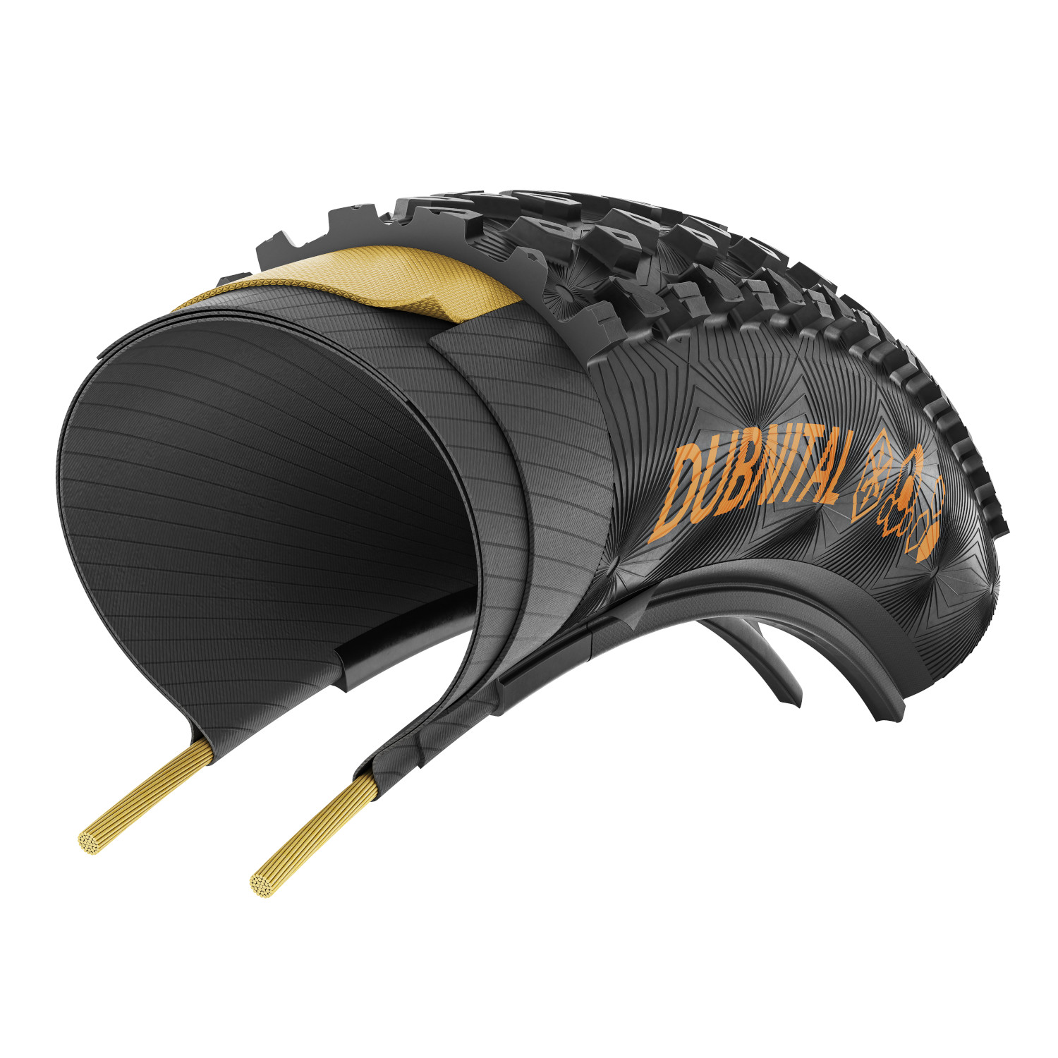 Continental Dubnital - Trail Rapid - Folding Tire - 29x2.40