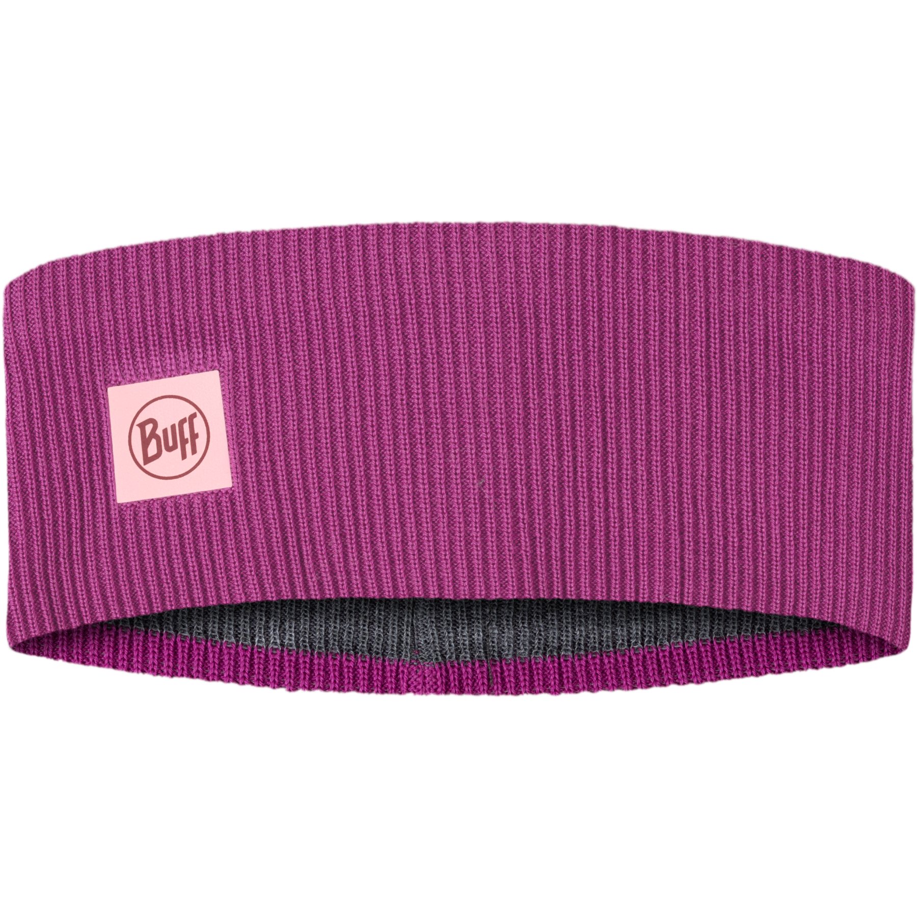 Повязка на голову Buff® CrossKnit - сплошная орхидея