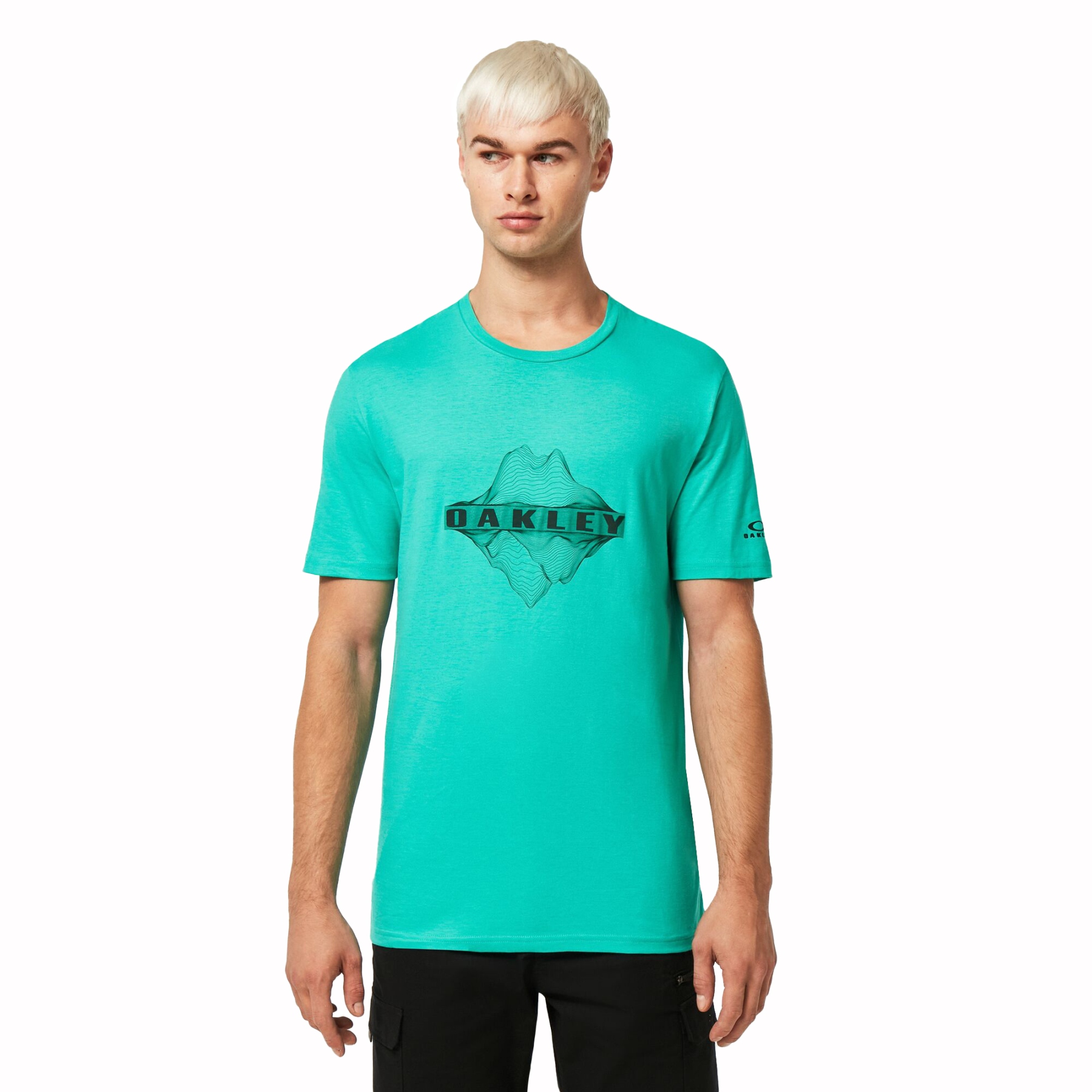 Picture of Oakley Above And Below Tee Men - Mint Green